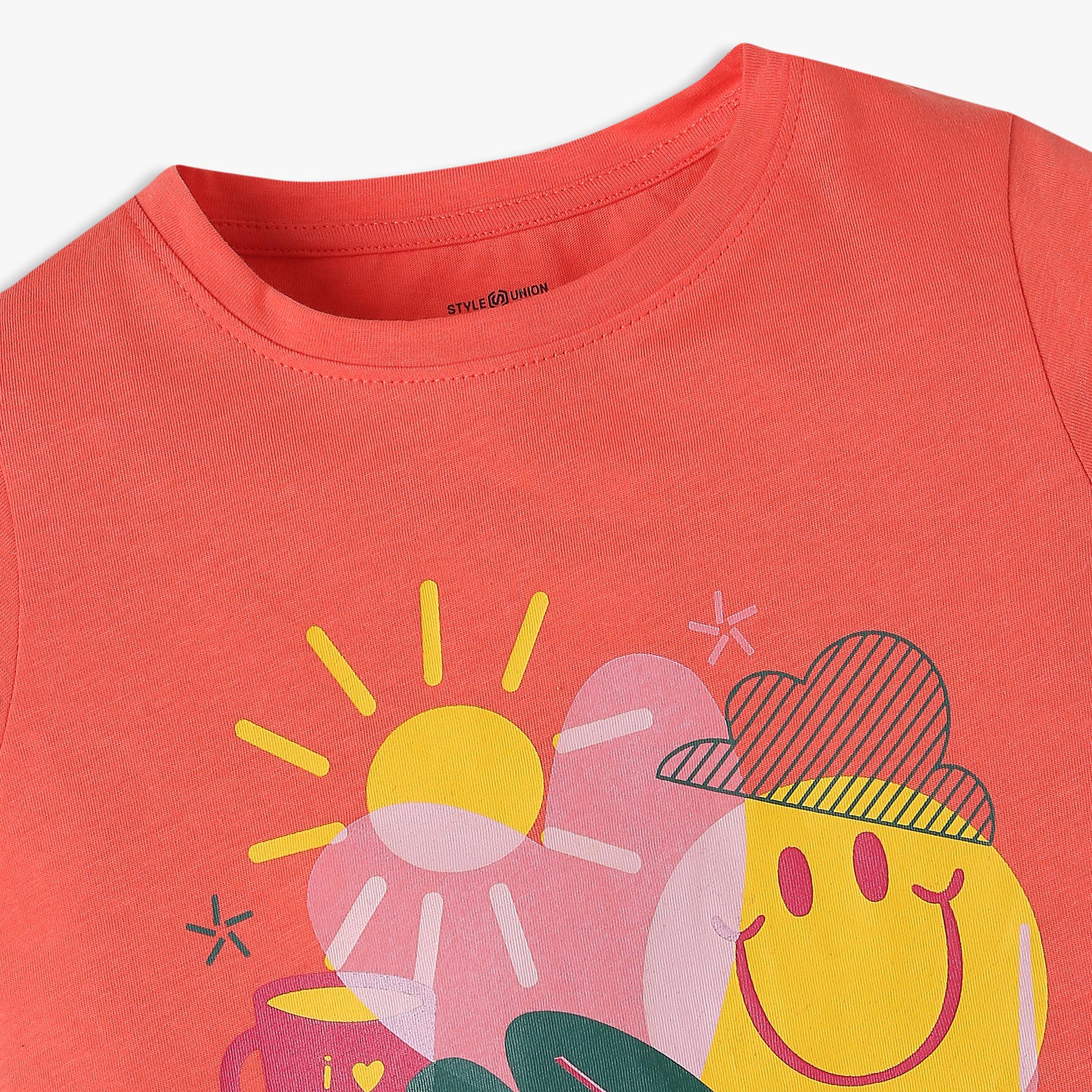 Girls Crew Neck Fun Playtime Graphic T-Shirt - Image 3