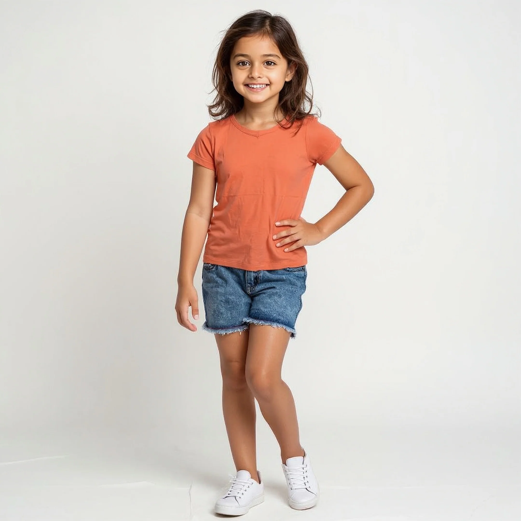Girls Denim Shorts - Image 4