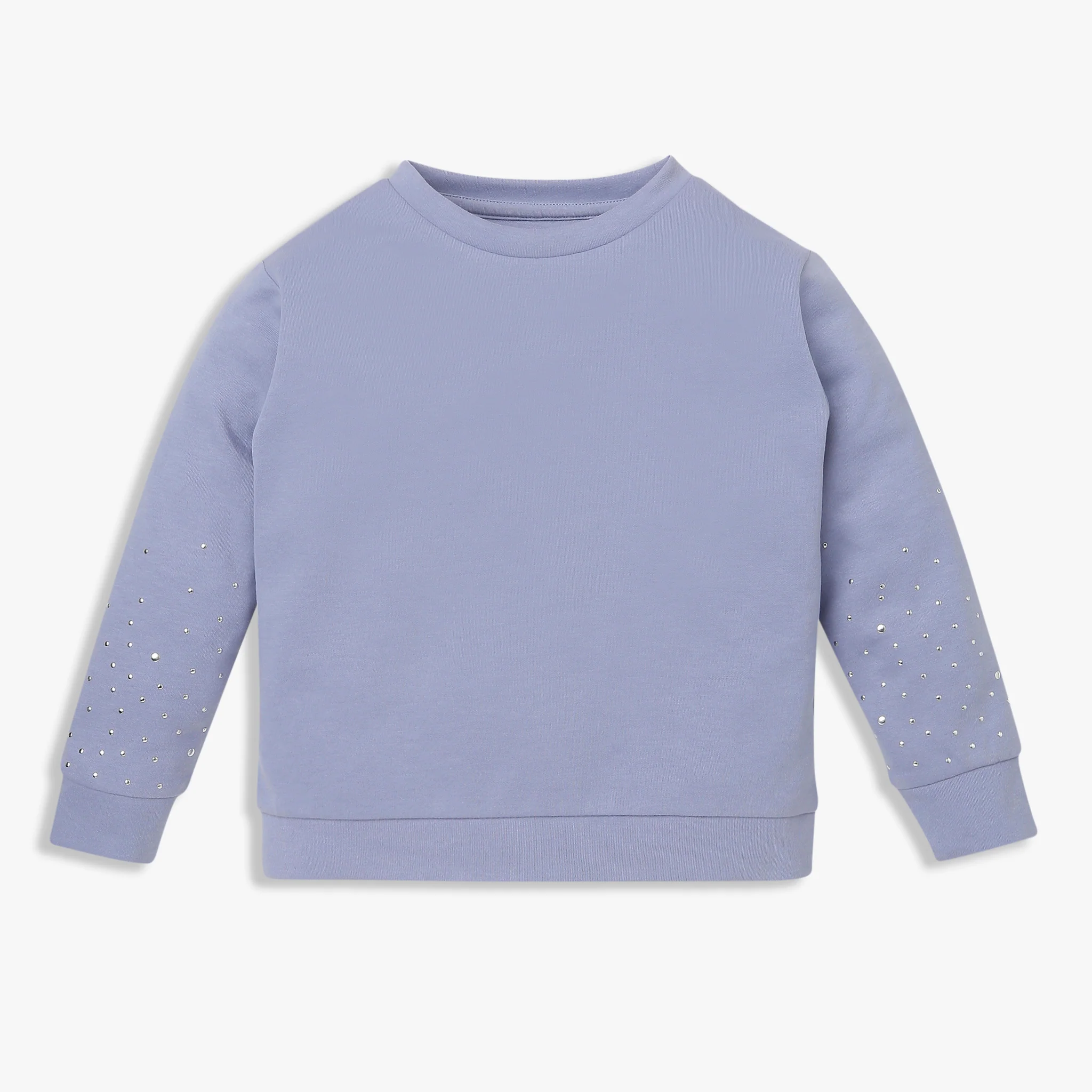 Girls Embellished Cotton Pop Sweat Tee - Image 4