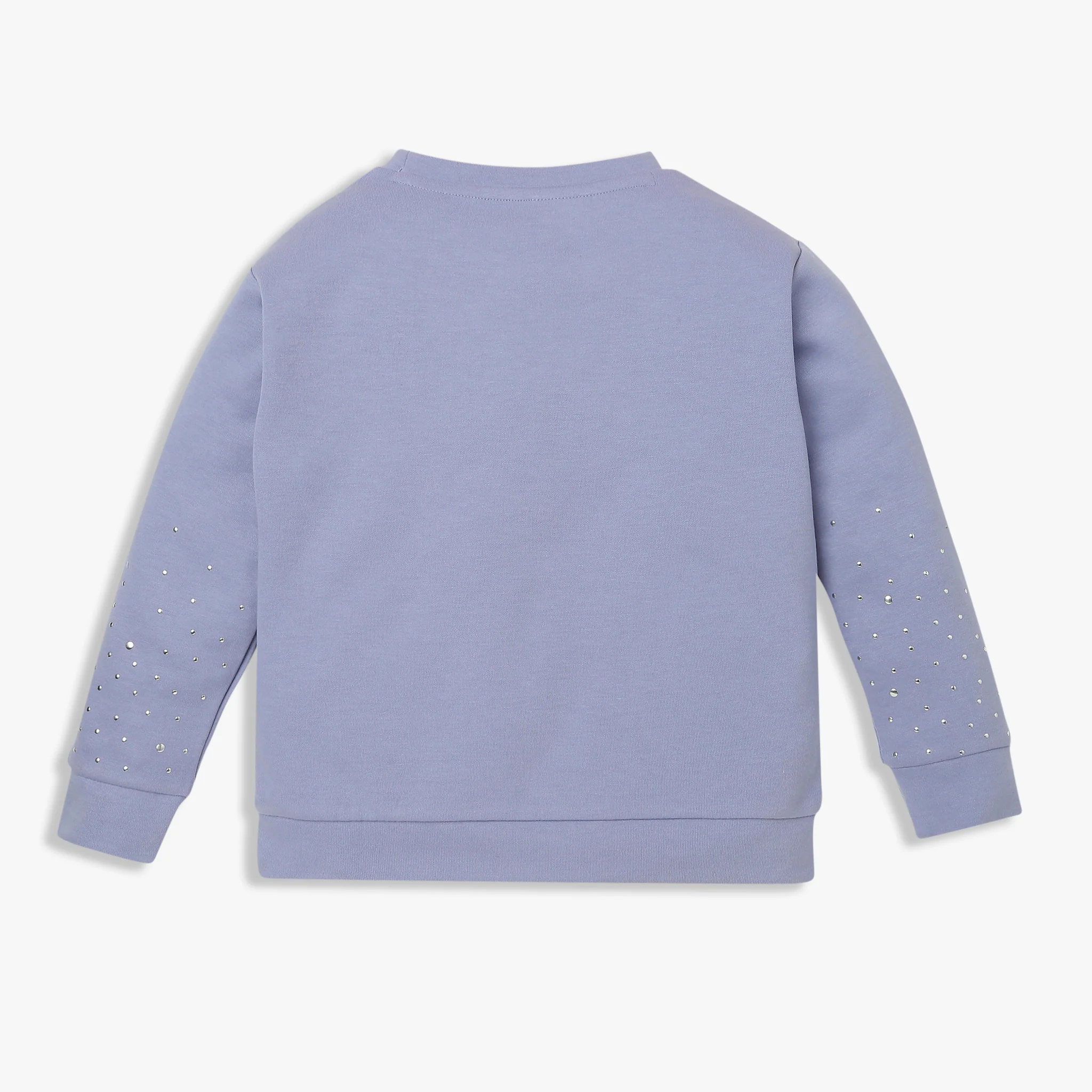 Girls Embellished Cotton Pop Sweat Tee - Image 5