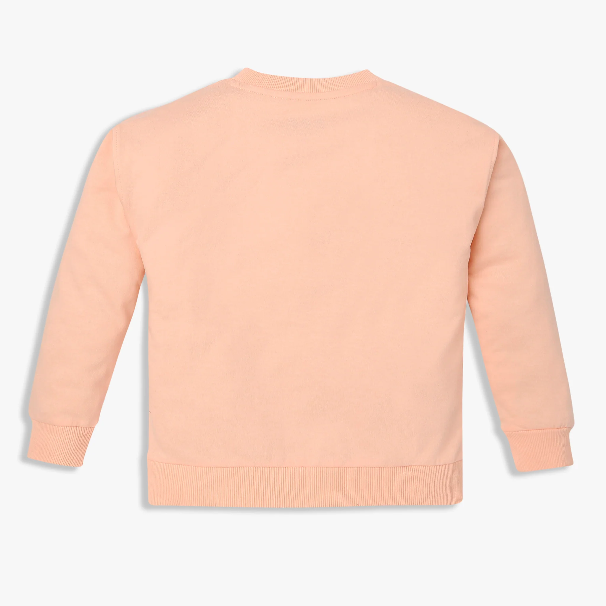 Girls Embellished Cotton Pop Sweat Tee - Image 2