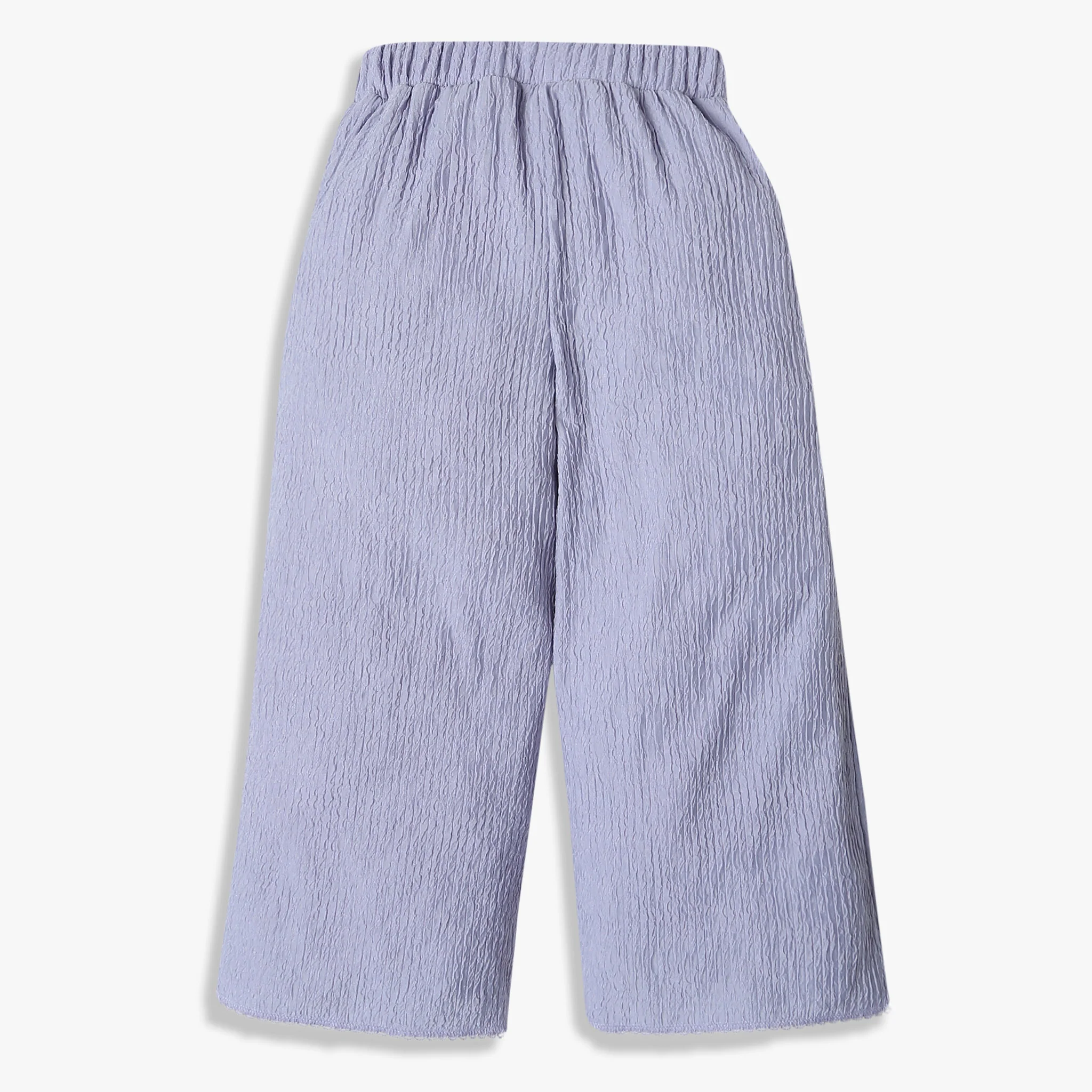 Girls Full Length Mid Rise Palazzos - Image 2
