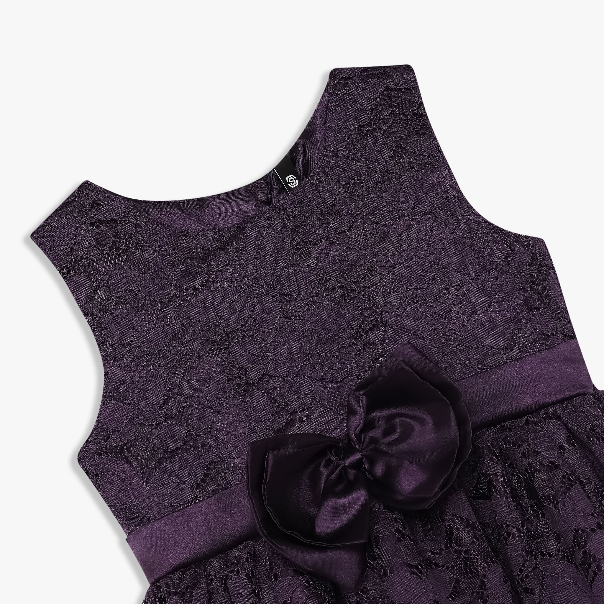 Girls High Fashion Party Dress - Image 3