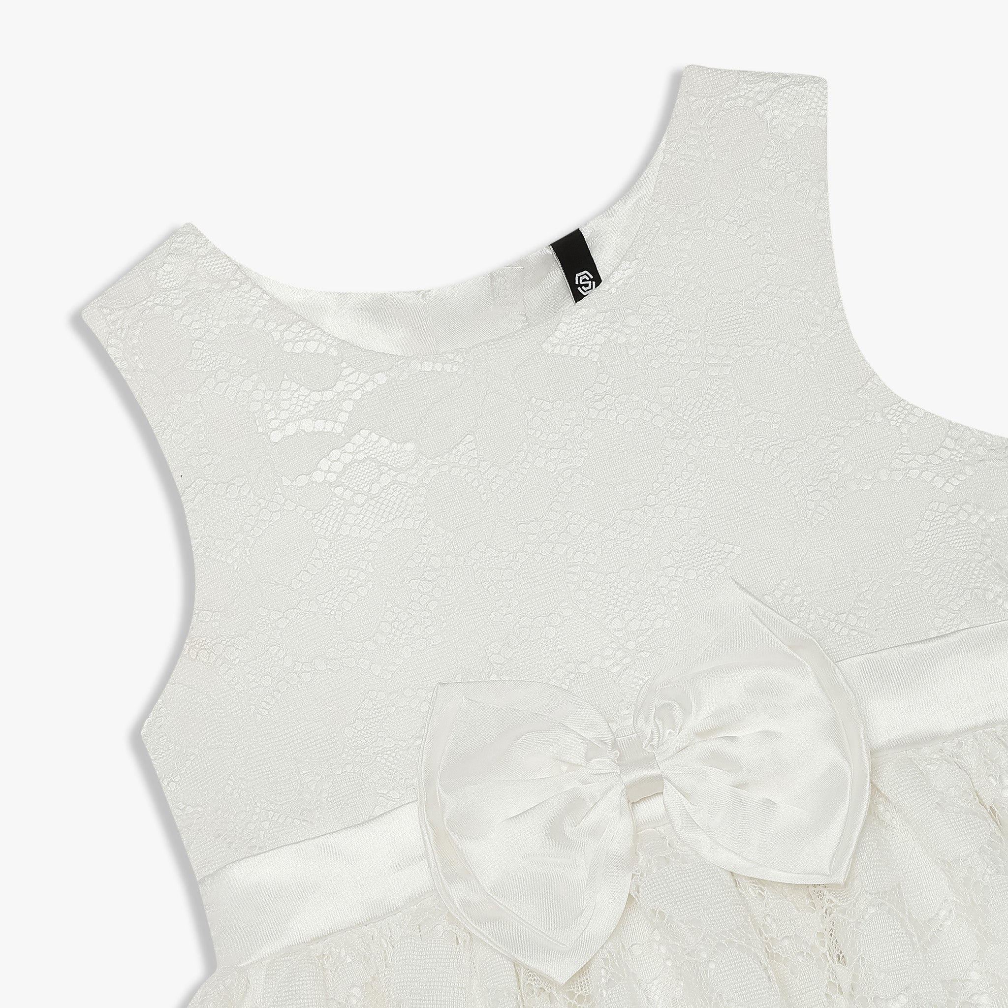 Girls High Fashion Party Dress - Image 6