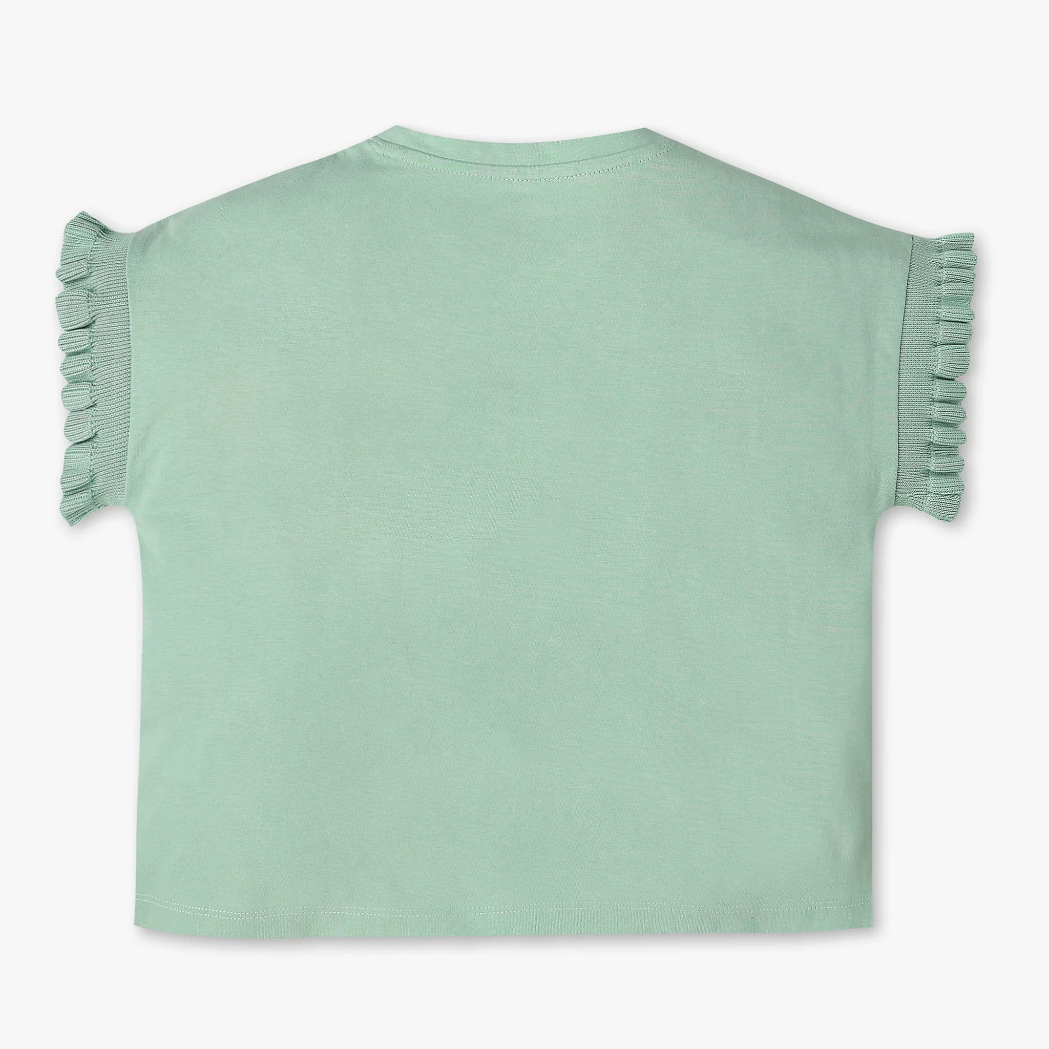Girls Cotton Rib Tank Tee - Image 2