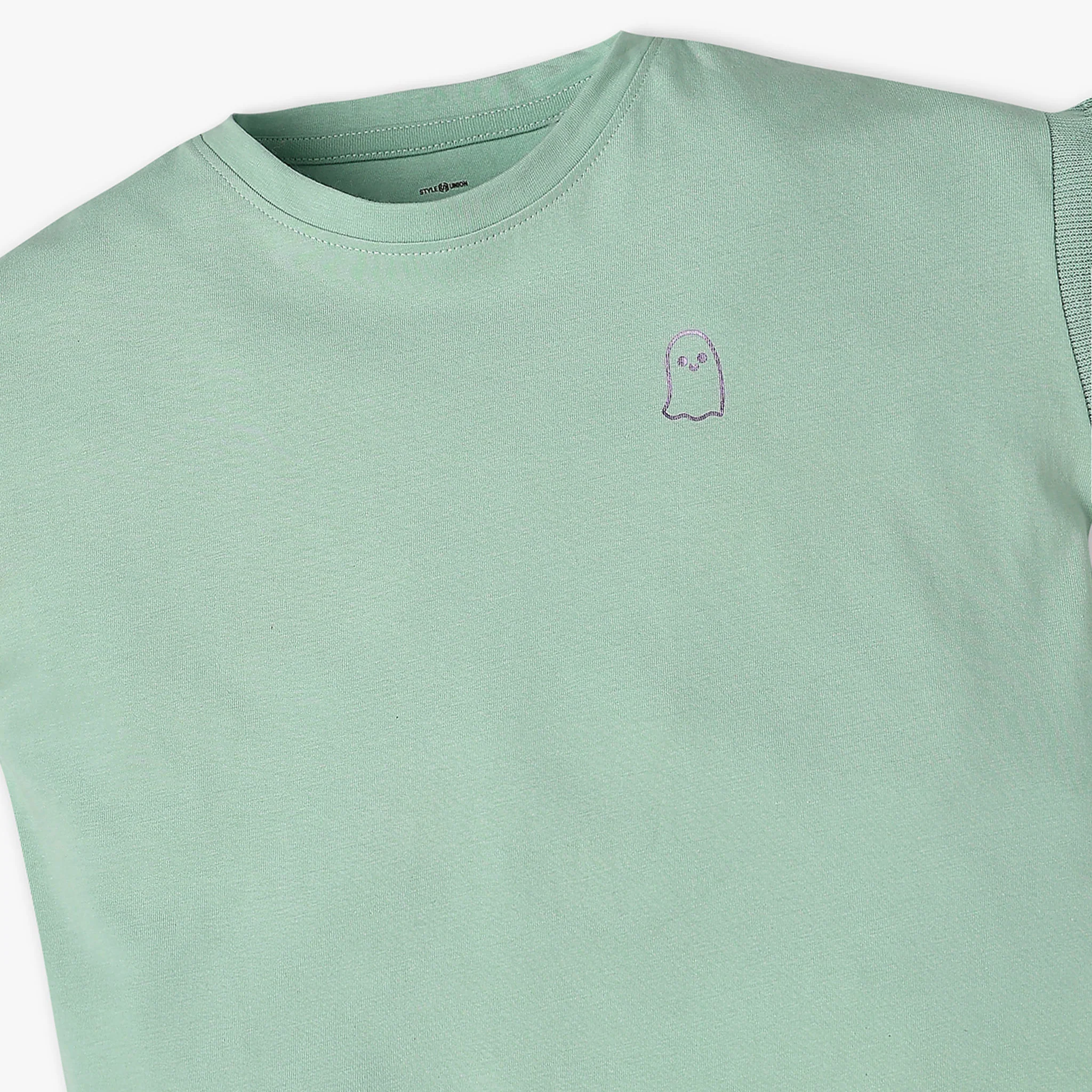 Girls Cotton Rib Tank Tee - Image 3