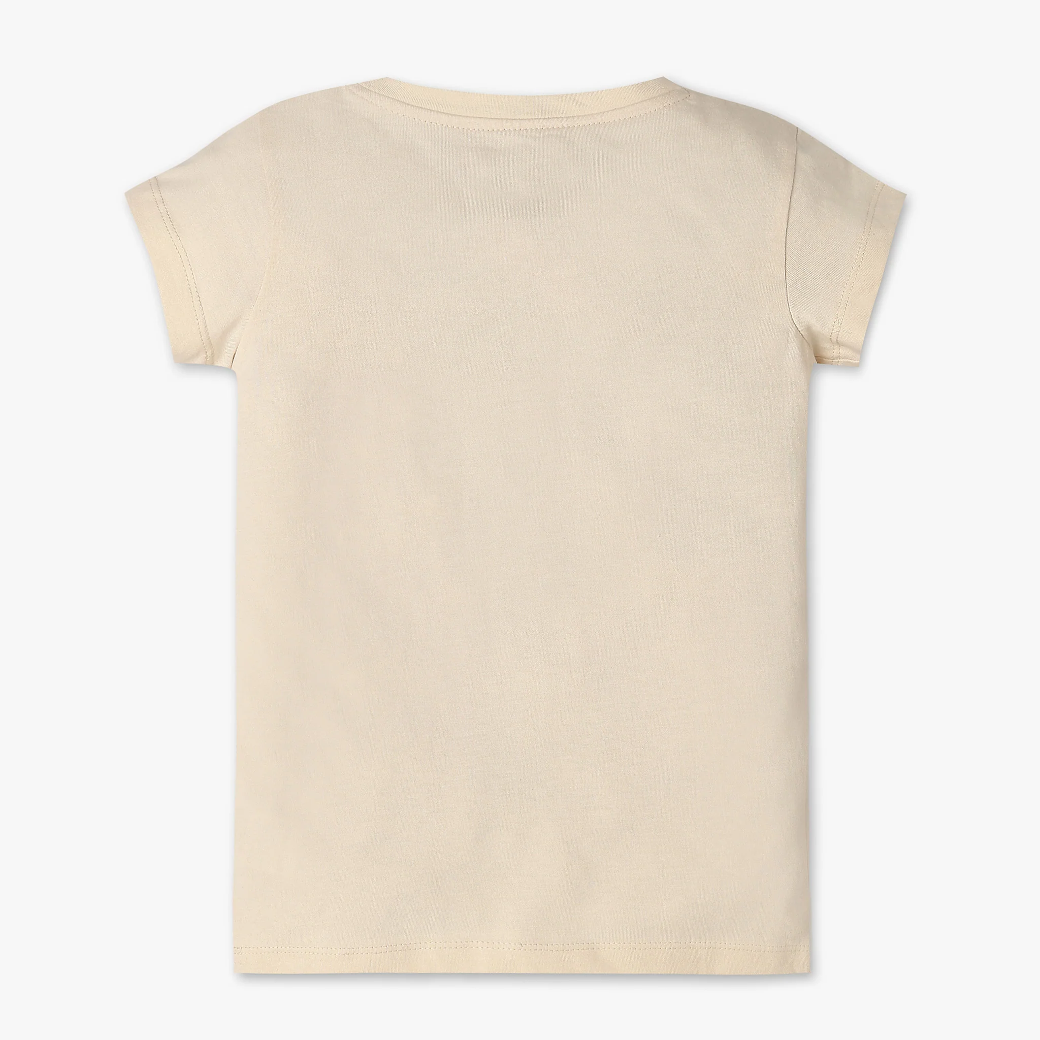 Girls Cotton Fairy Graphic Embroidery T-Shirt - Image 2