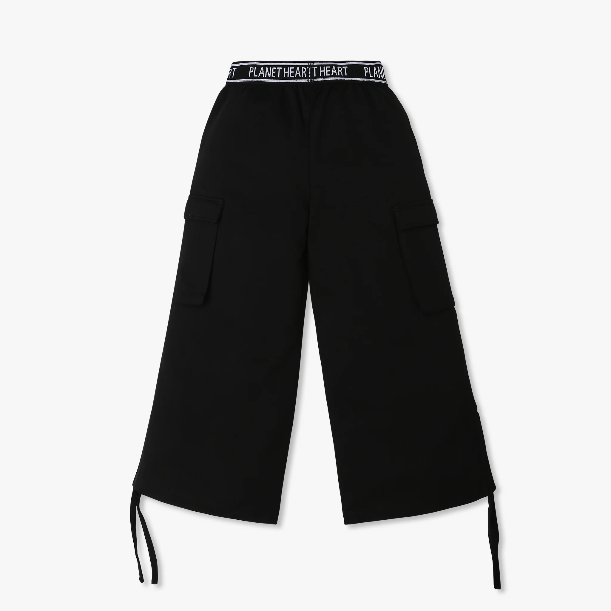 Girls Mid Rise Full Length Trackpants - Image 2