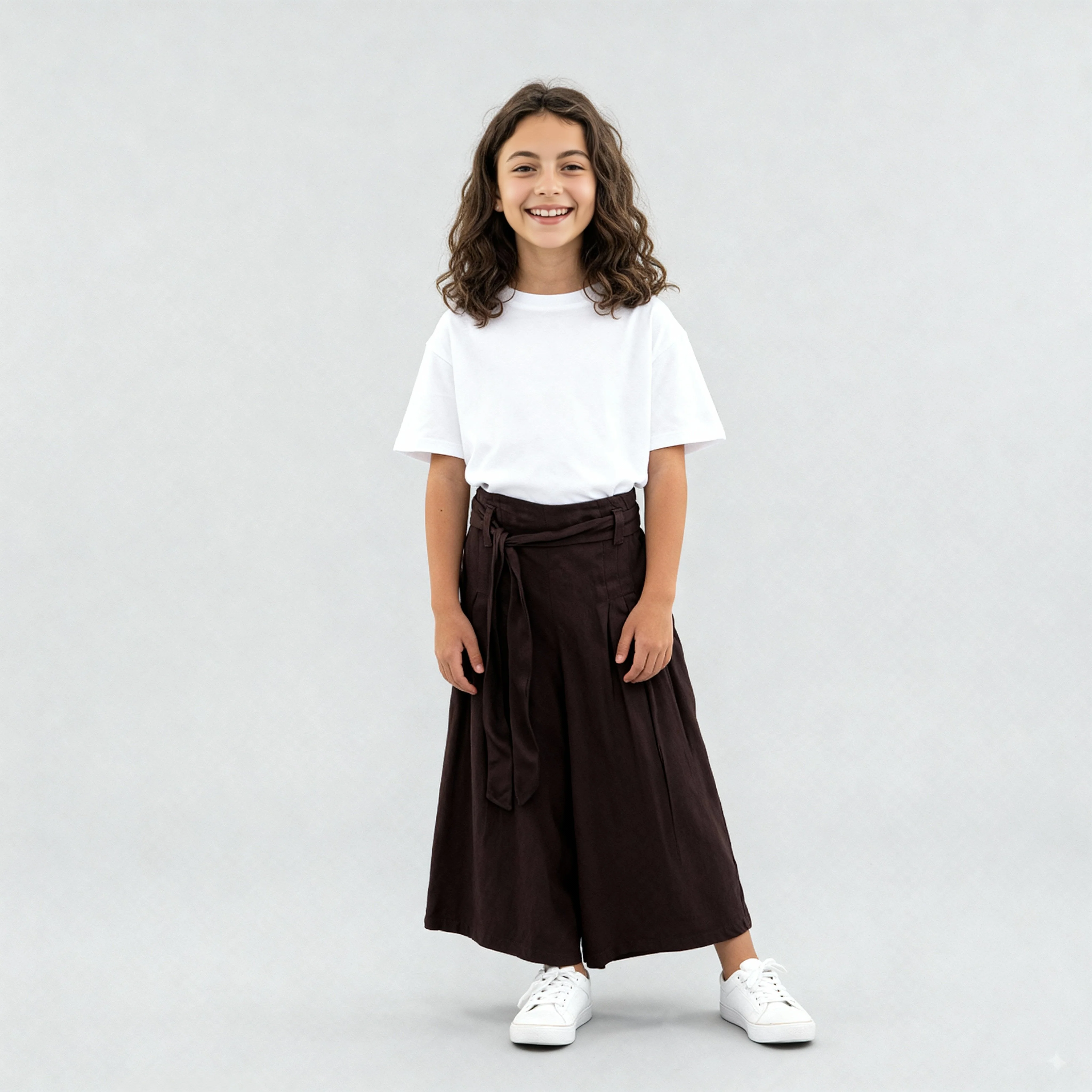 Girls Solid Palazzo - Image 2