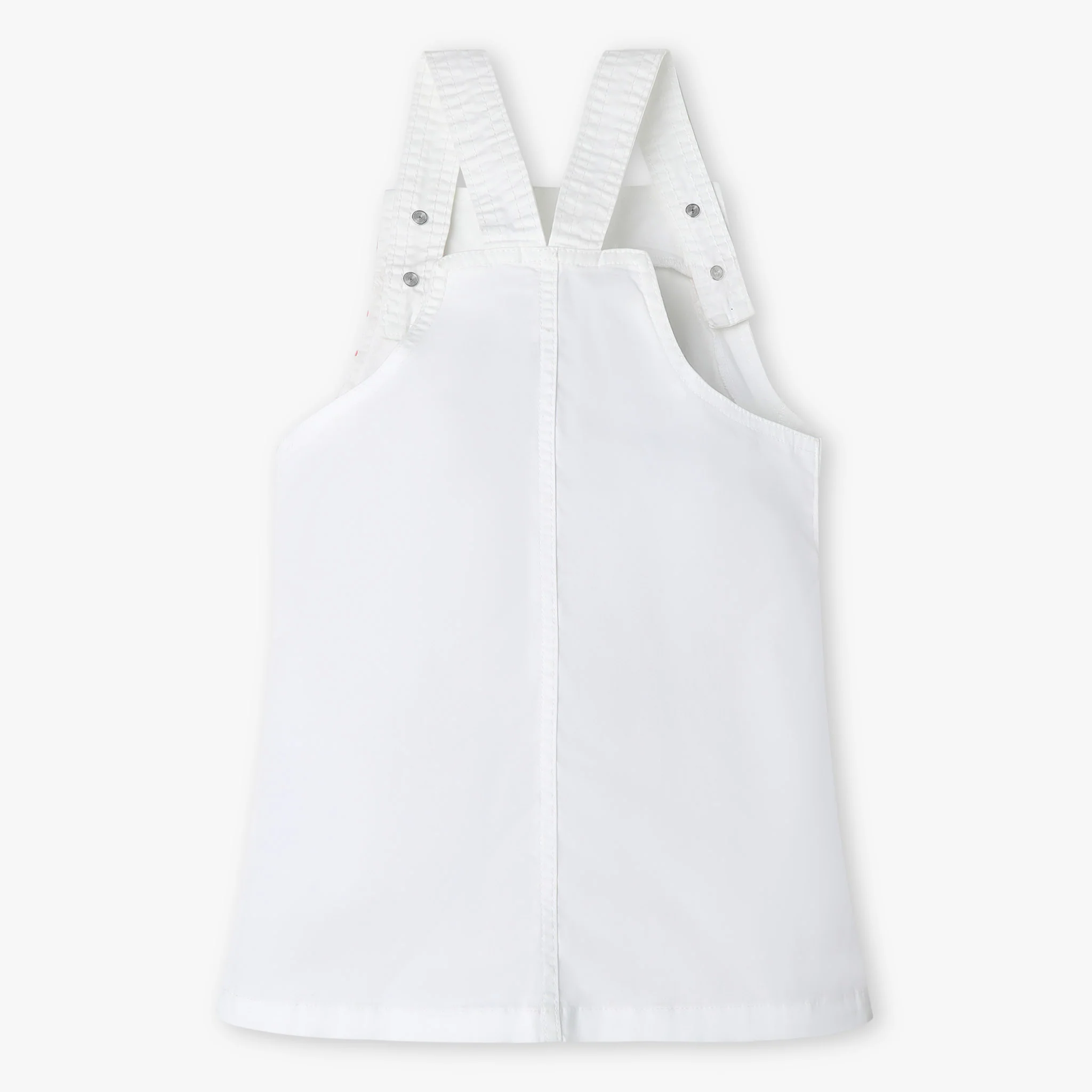 Girls Pinafore Woven Dress - Image 2