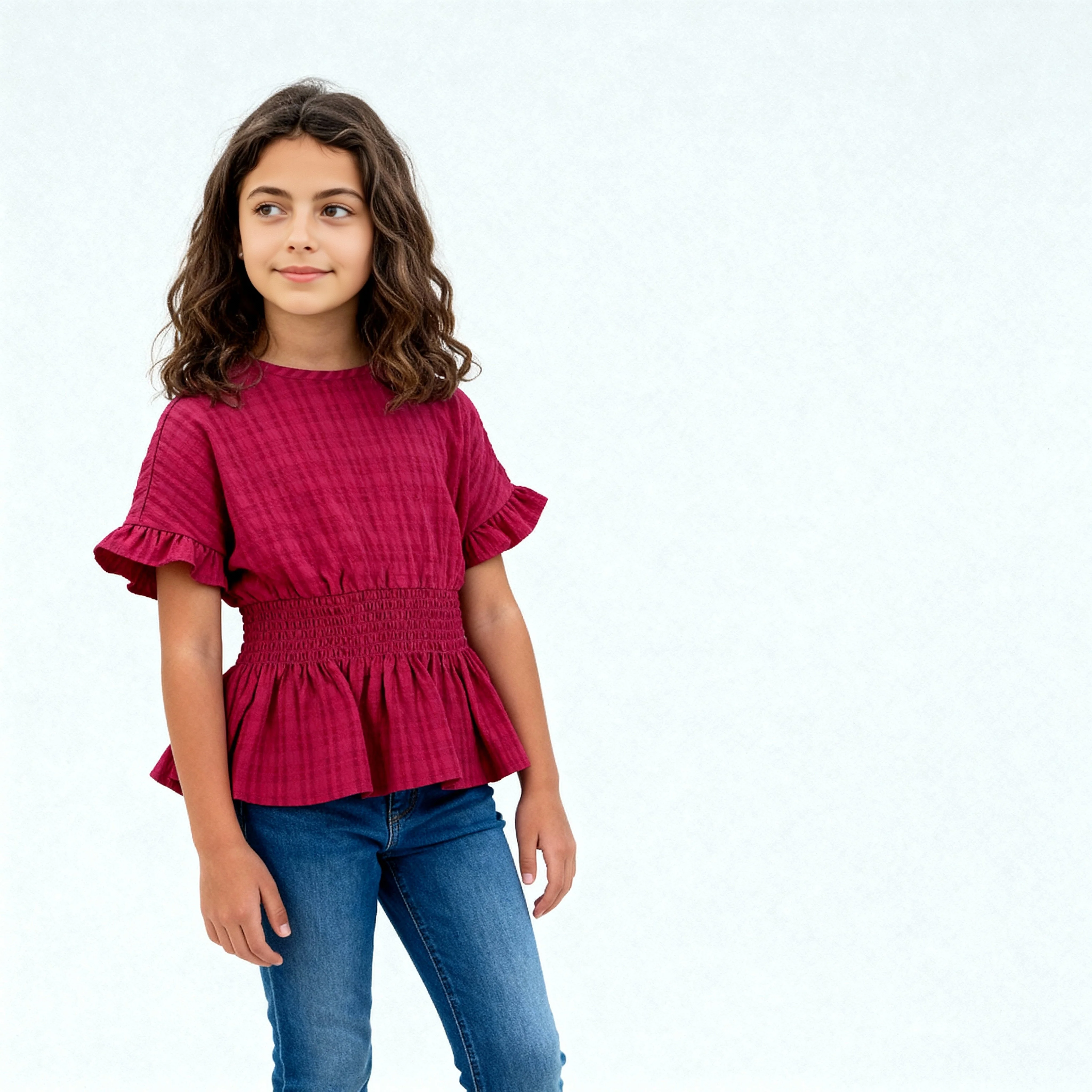 Girls Pleats Comfort Top - Image 10