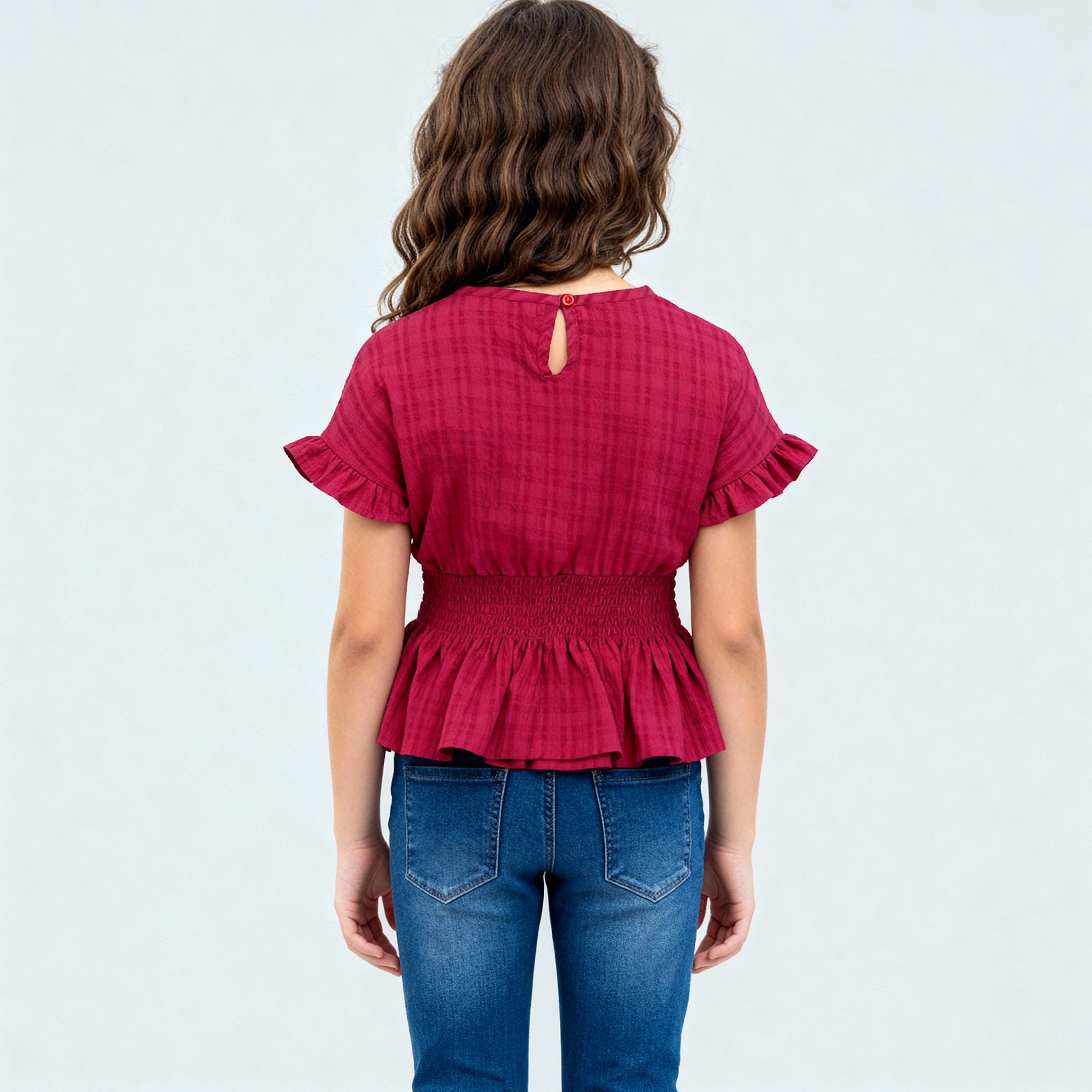 Girls Pleats Comfort Top - Image 8
