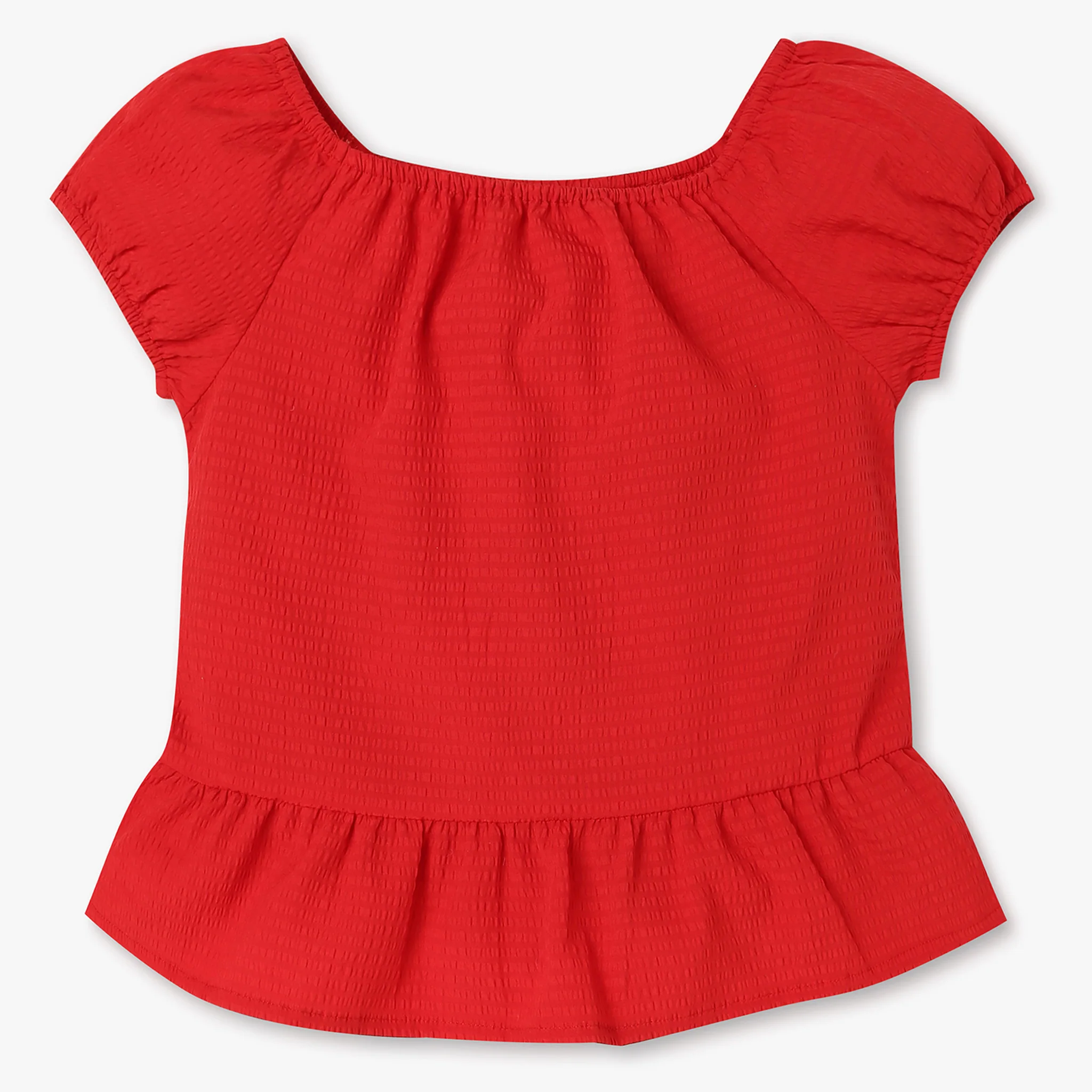 Girls Structured Square Neck Top - Image 10