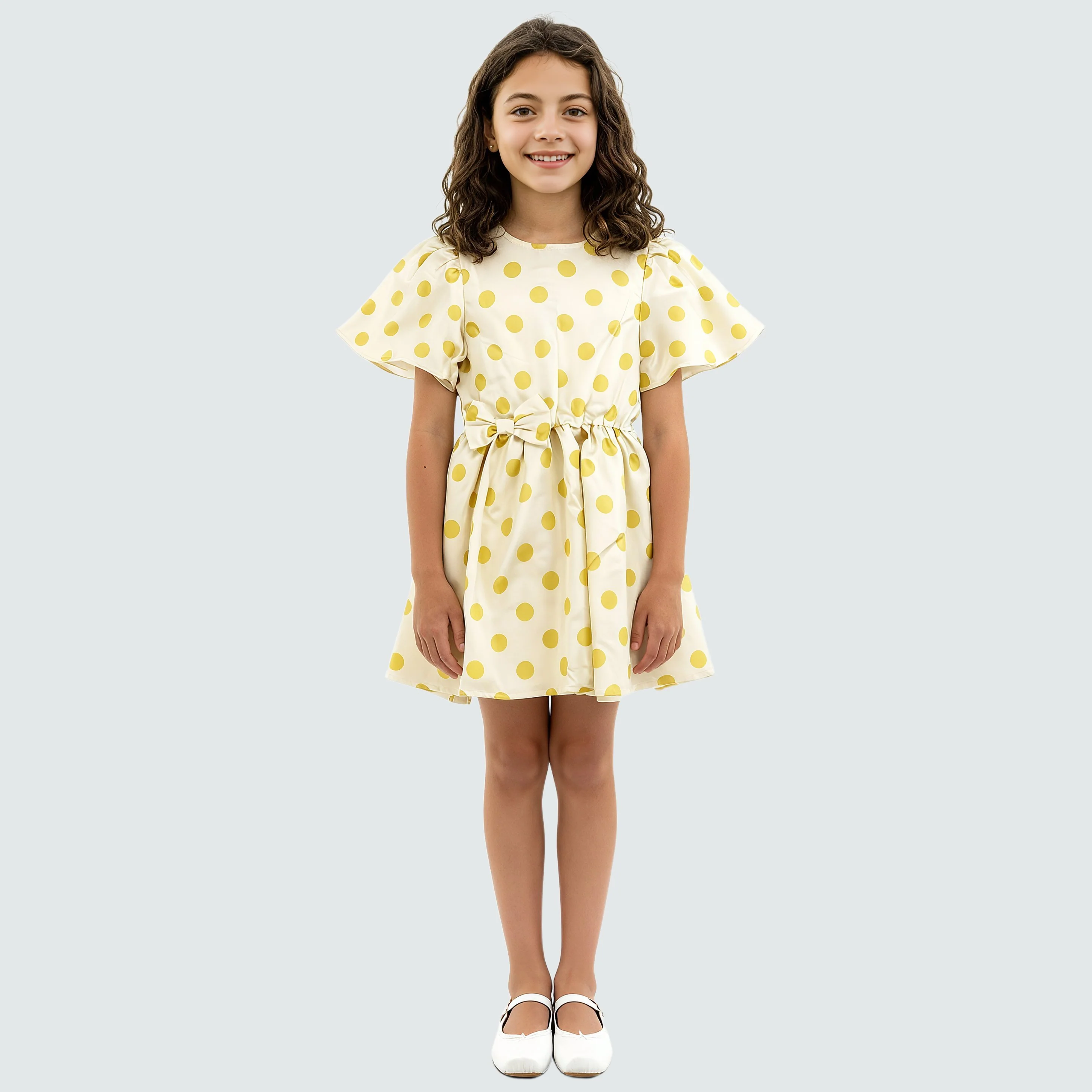 Girls Printed Frock - Image 2
