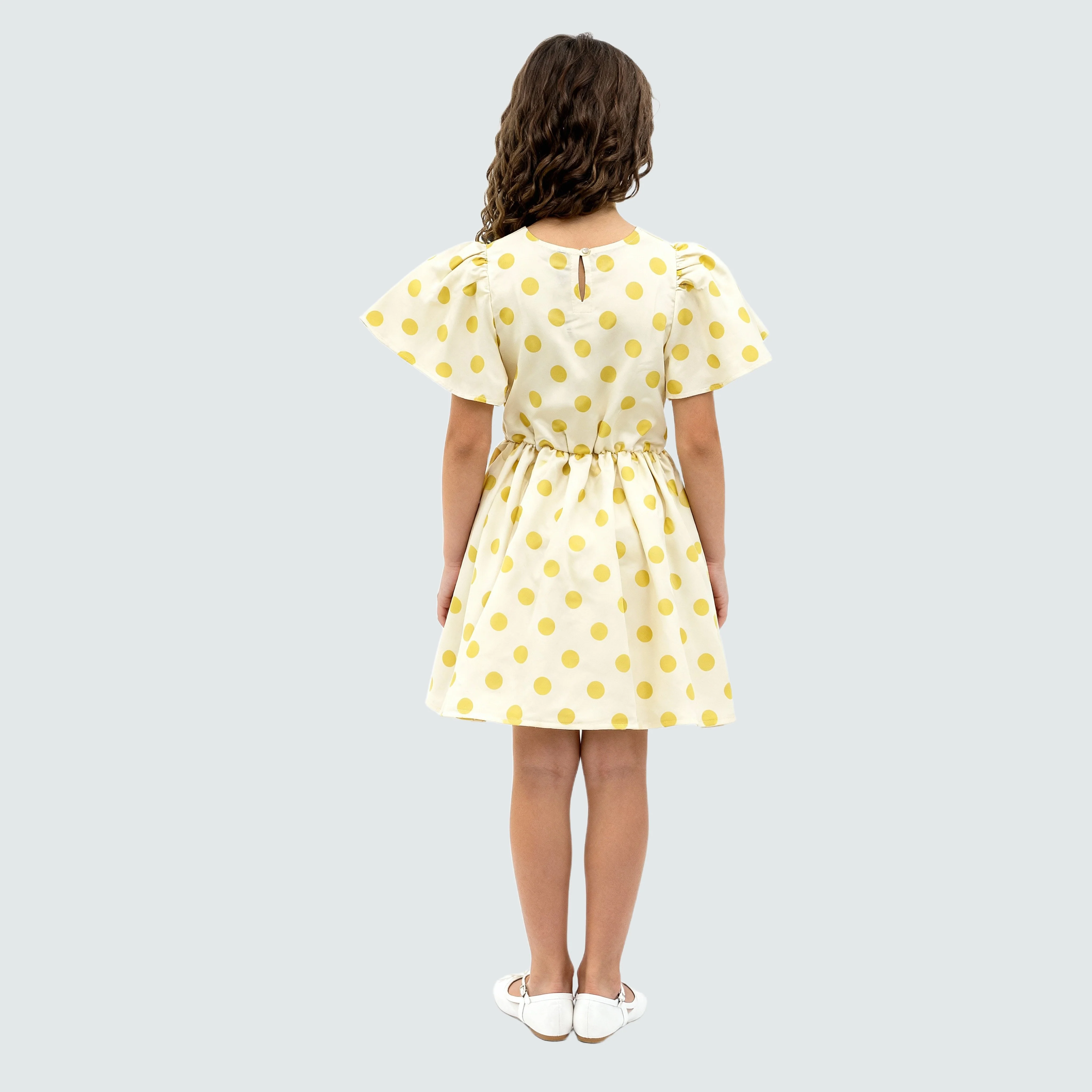Girls Printed Frock - Image 3