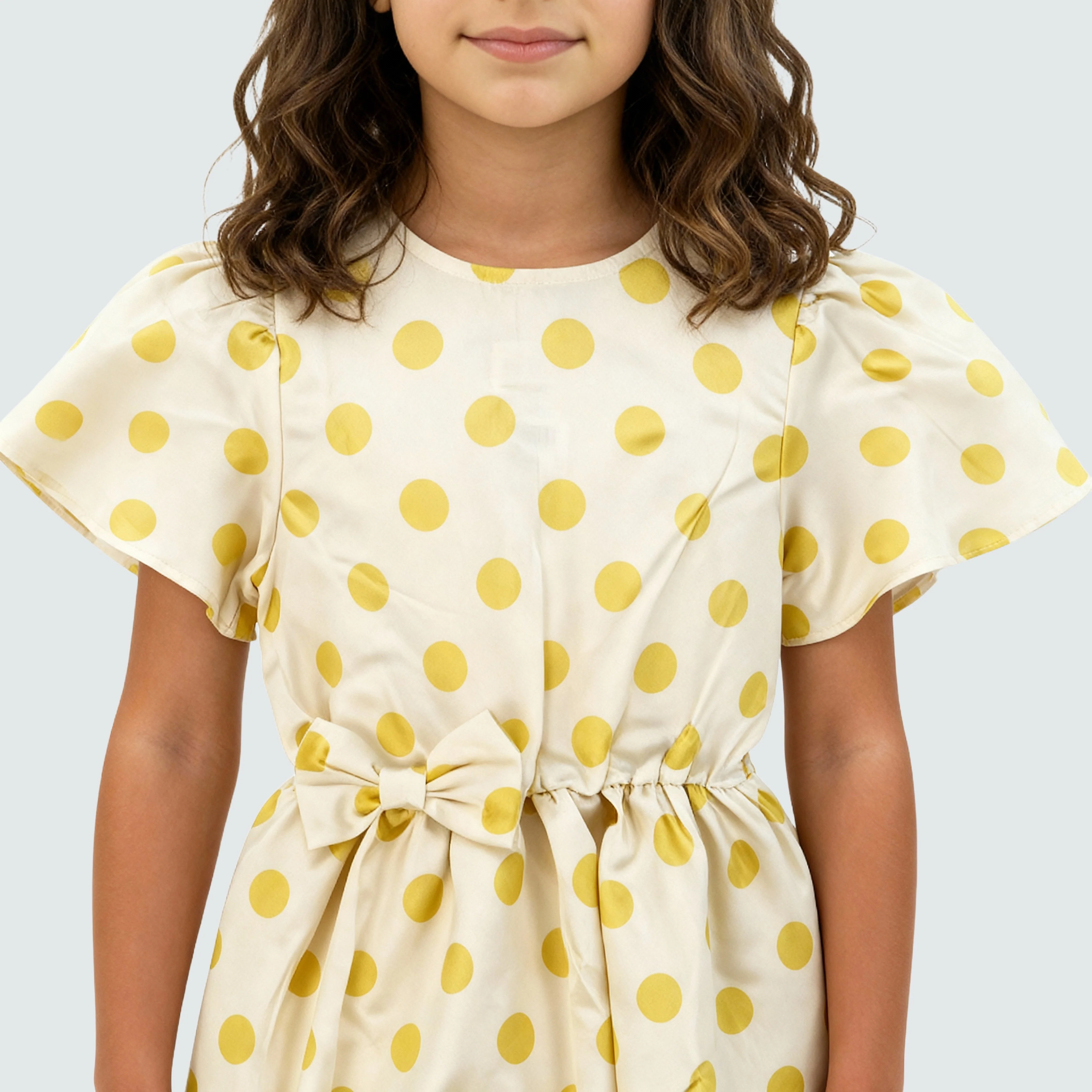 Girls Printed Frock - Image 4