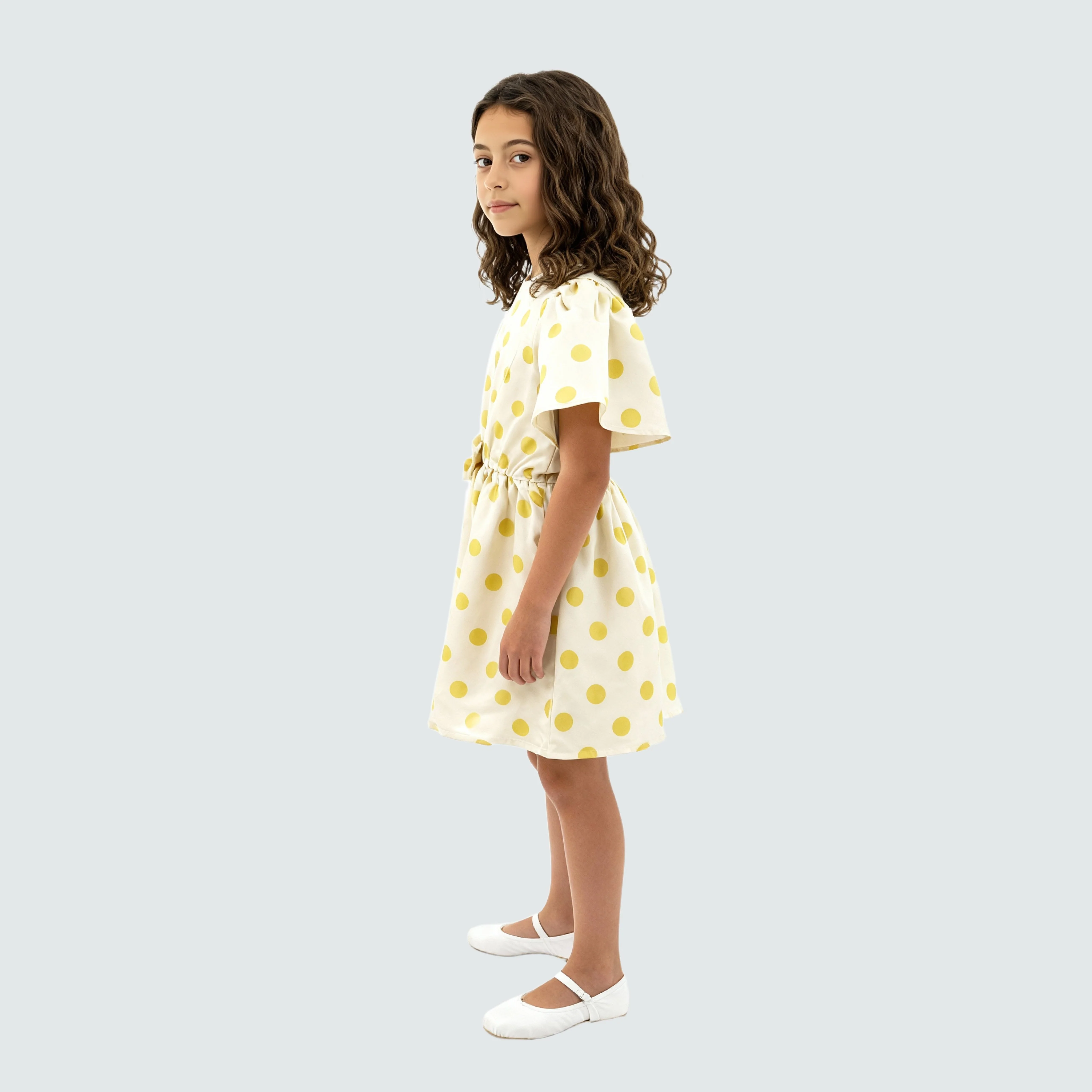 Girls Printed Frock - Image 5