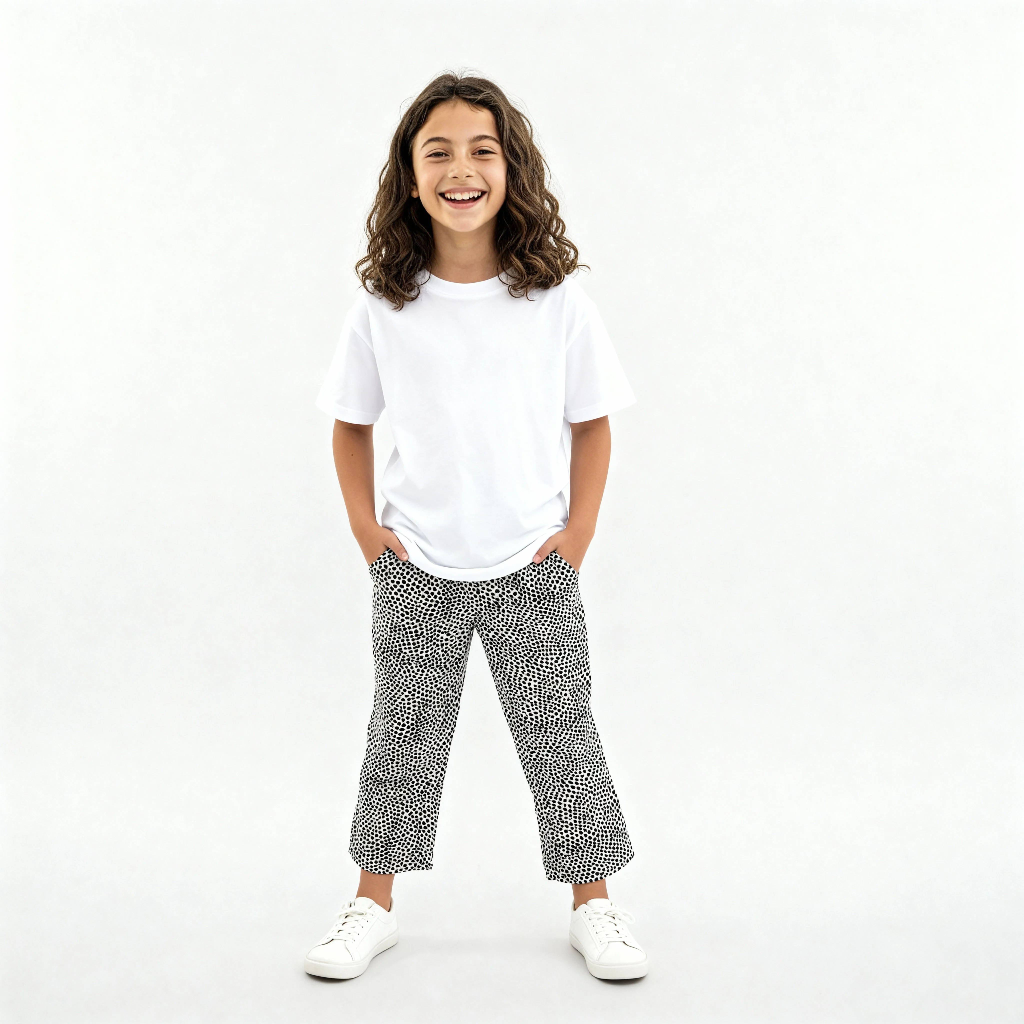 Girls Printed Pants
