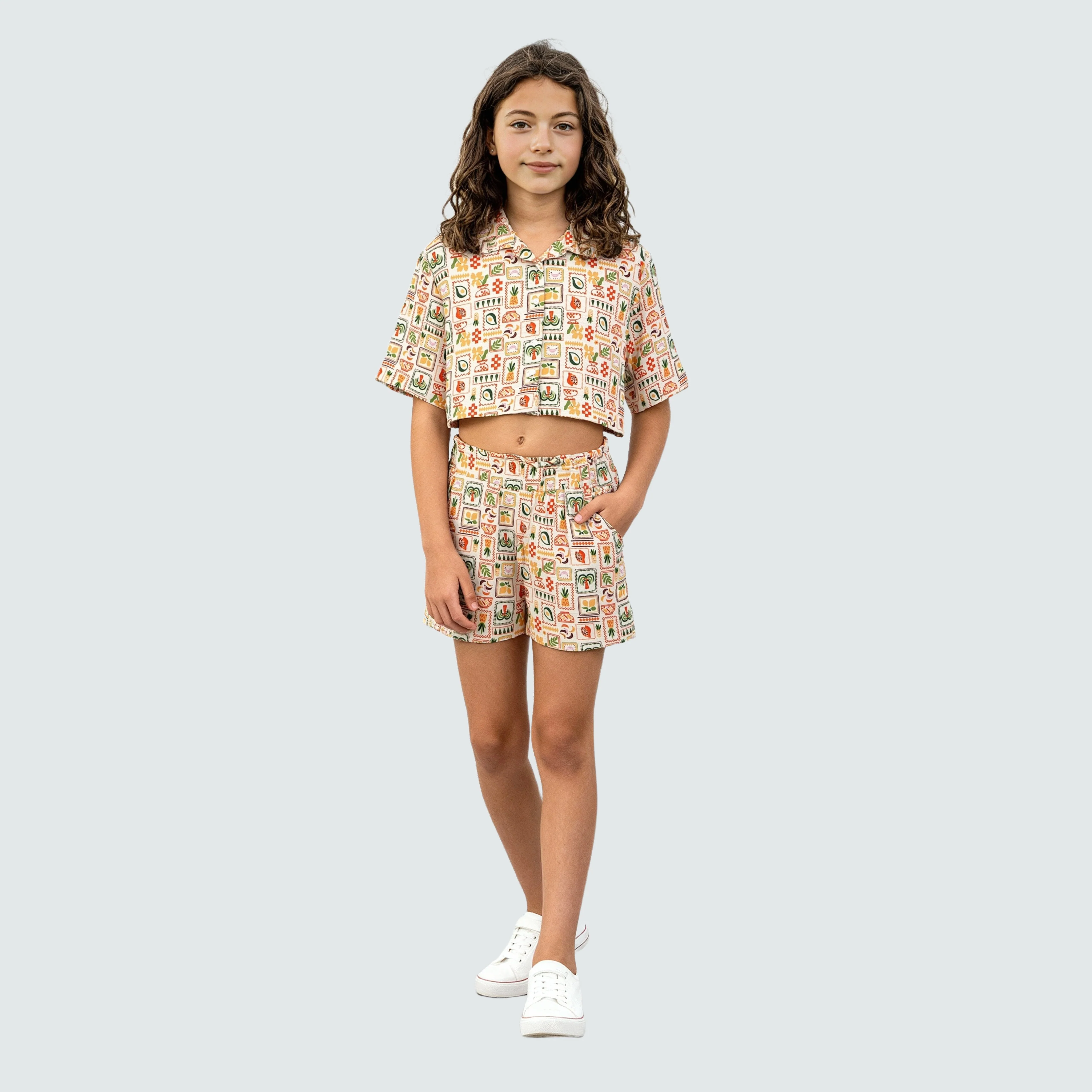 Girls Printed Shorts
