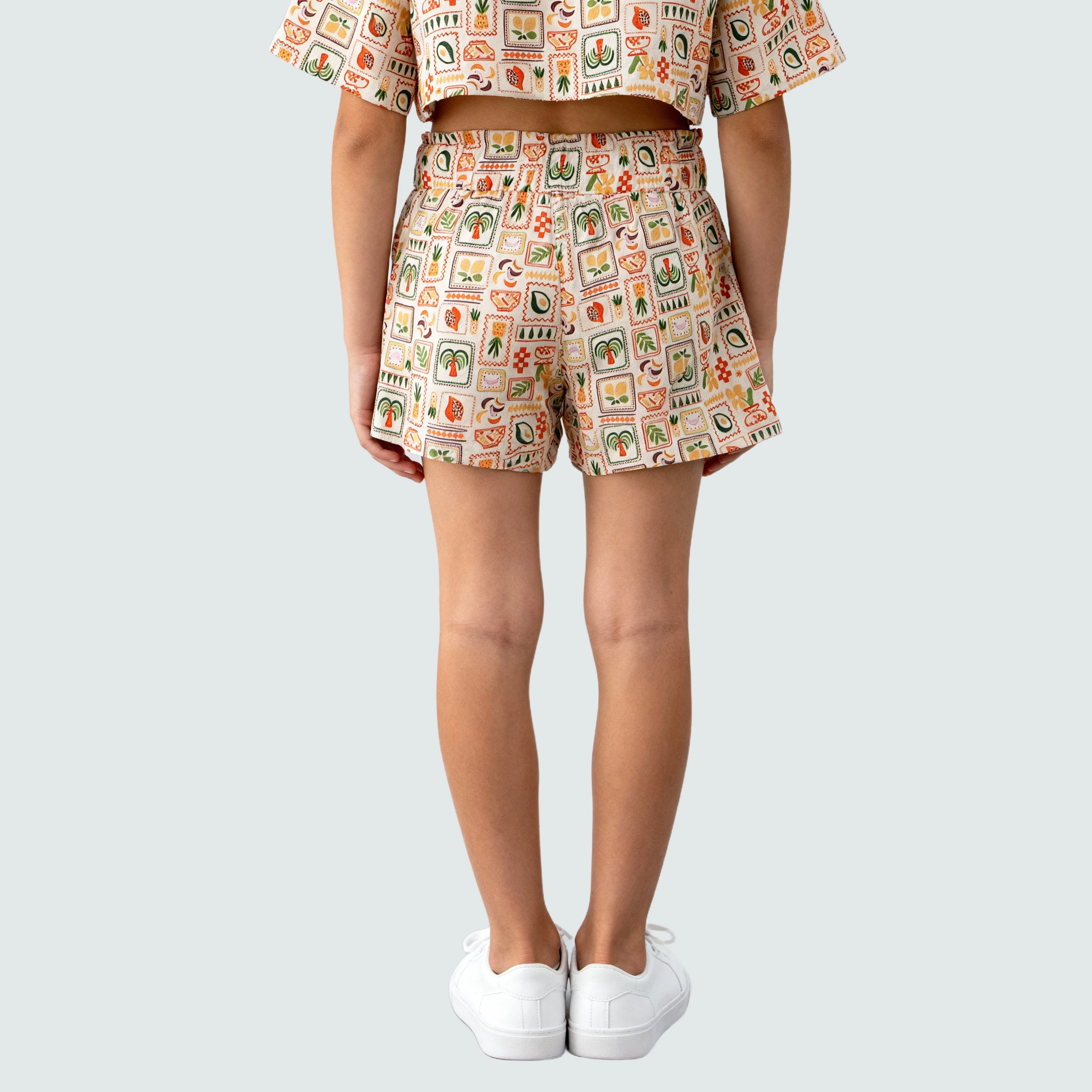 Girls Printed Shorts - Image 3