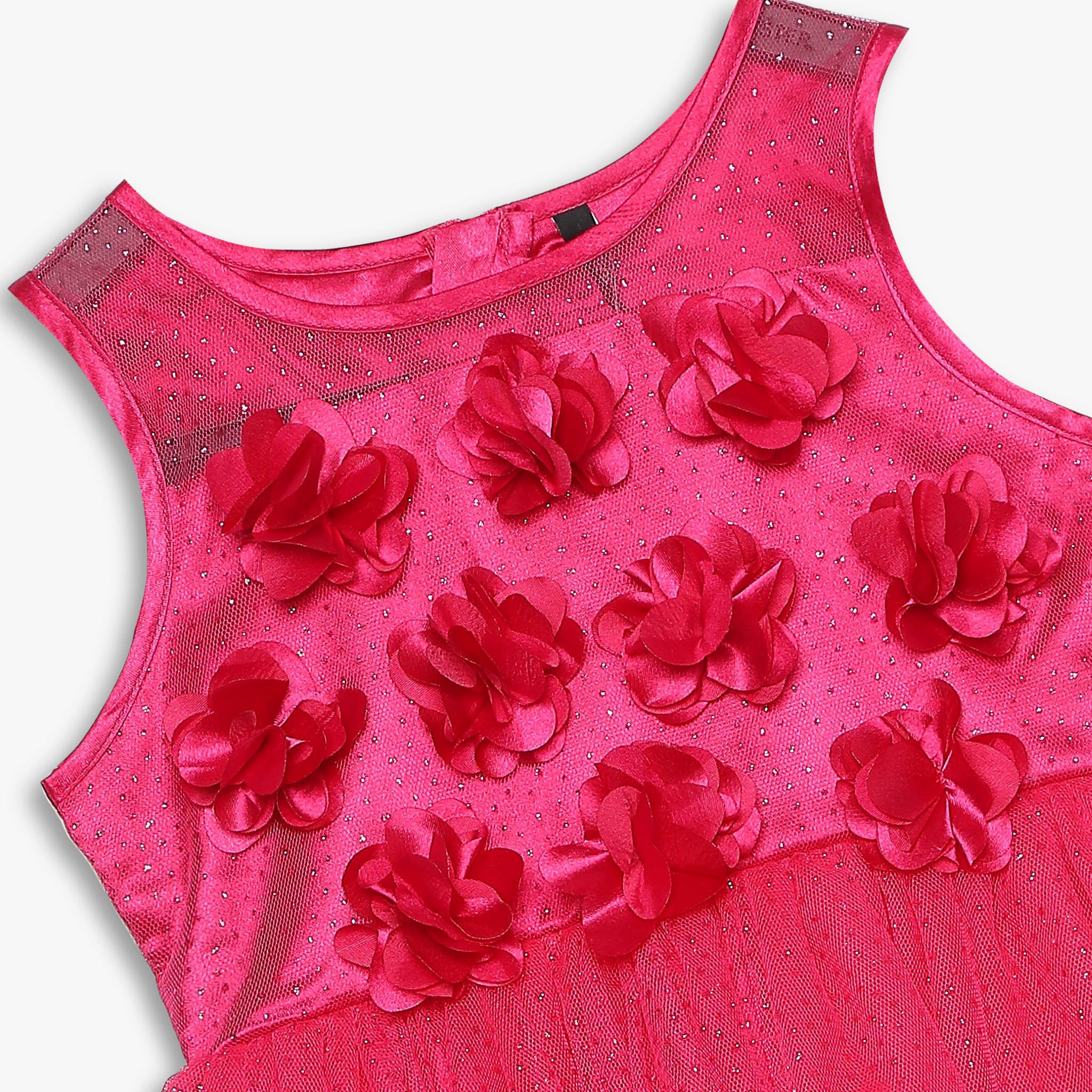 Girls Regular Fit Embellished Dress - Image 2