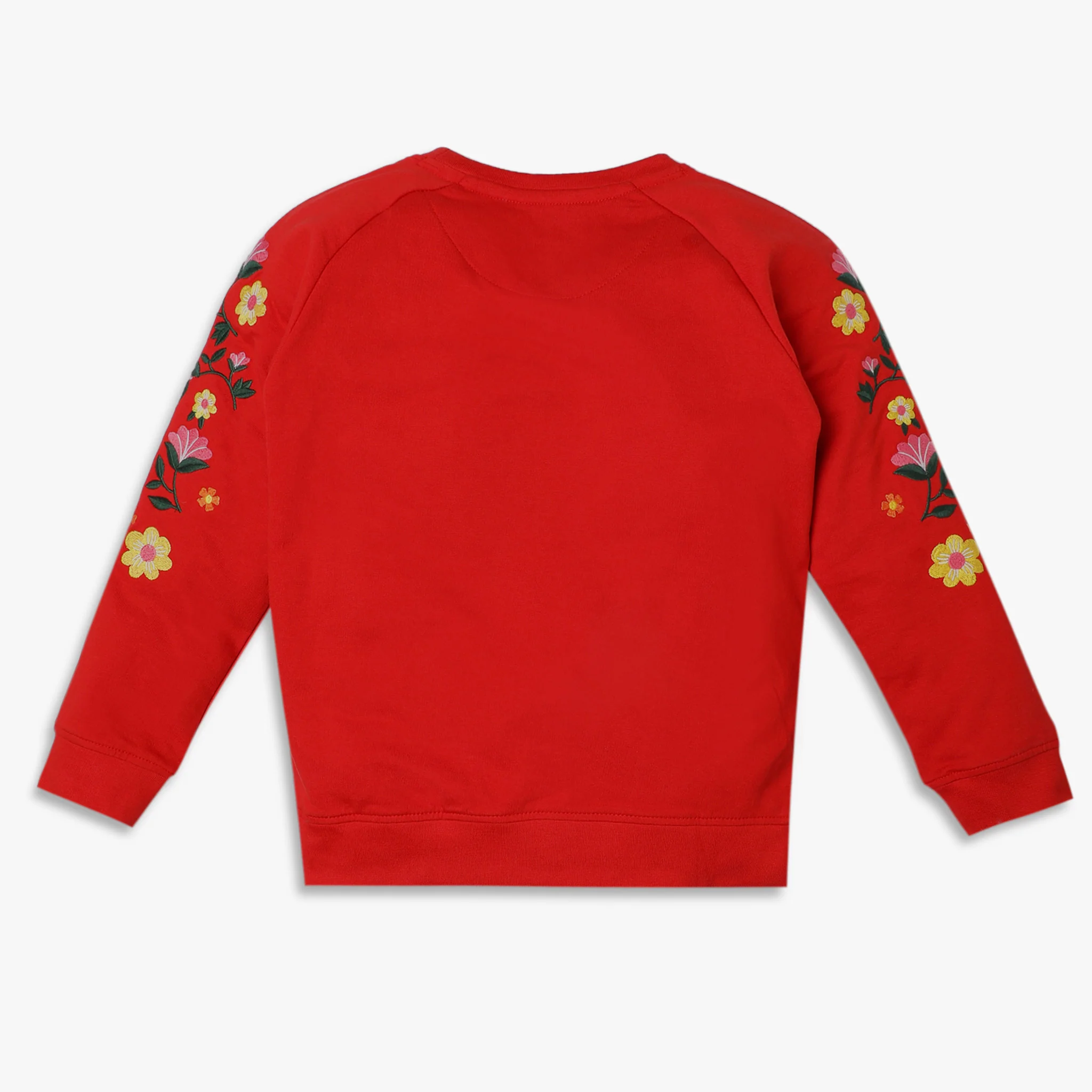 Girls Regular Fit Embroidered Sweat Tee - Image 2