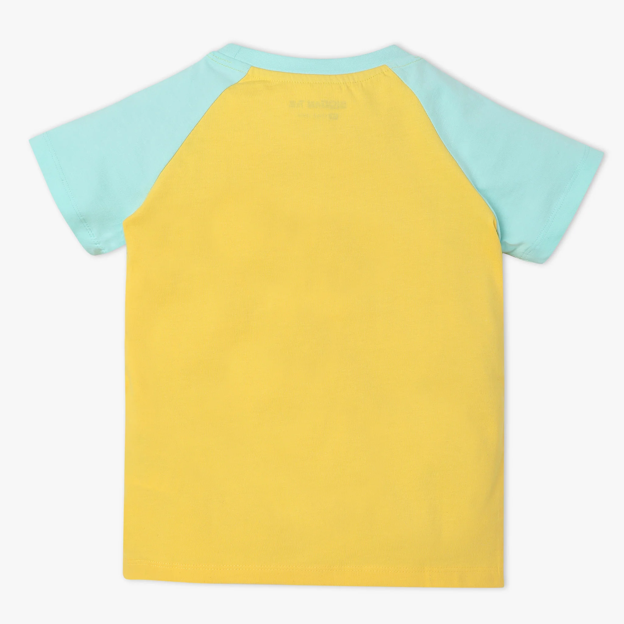 Girls Striped Crew Neck Short Sleeve T-Shirt - Image 2