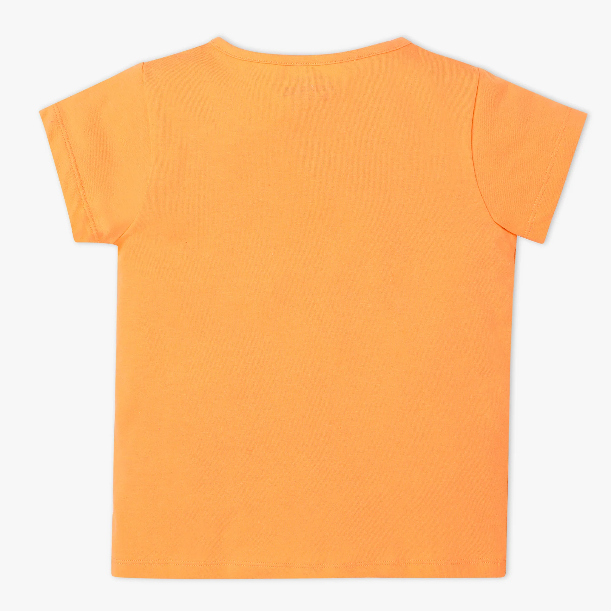 Girls Graphic Crew Neck Short Sleeve T-Shirt - Image 2