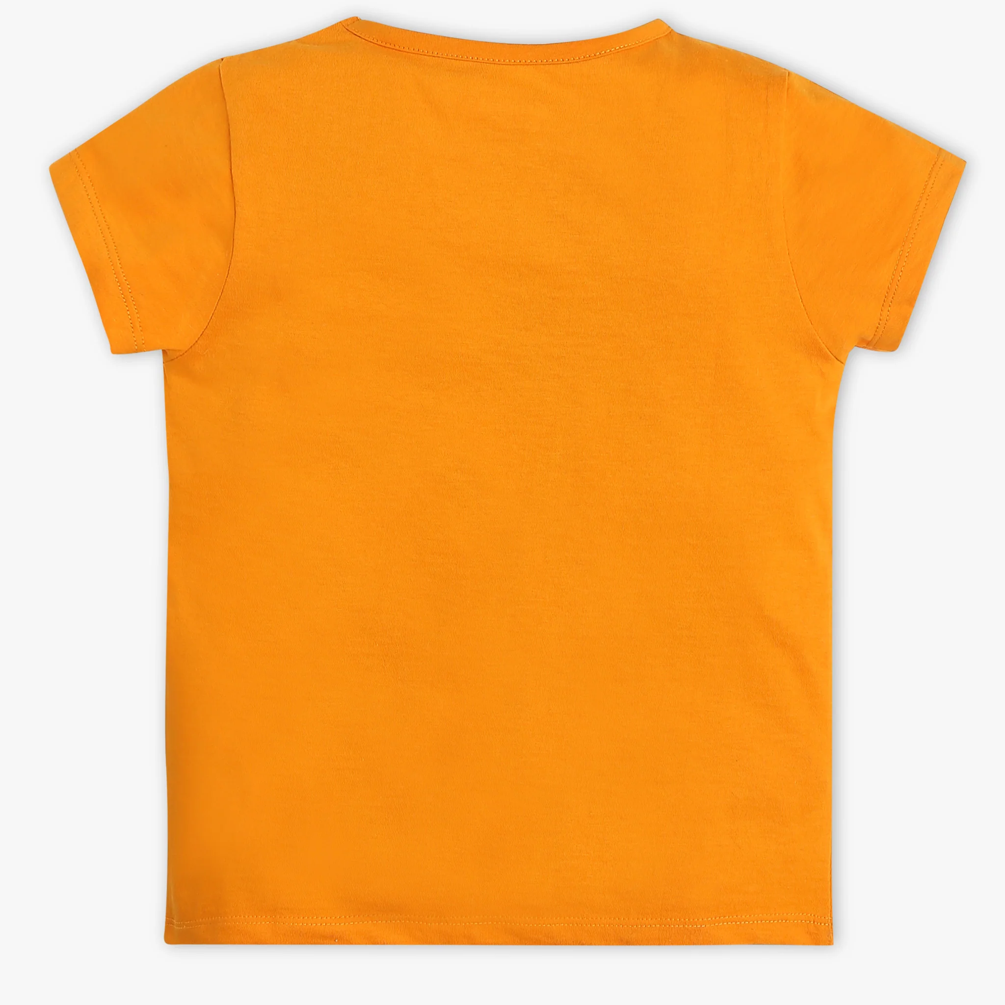 Girls Crew Neck Graphic Fun Playtime Basic T-Shirt - Image 2