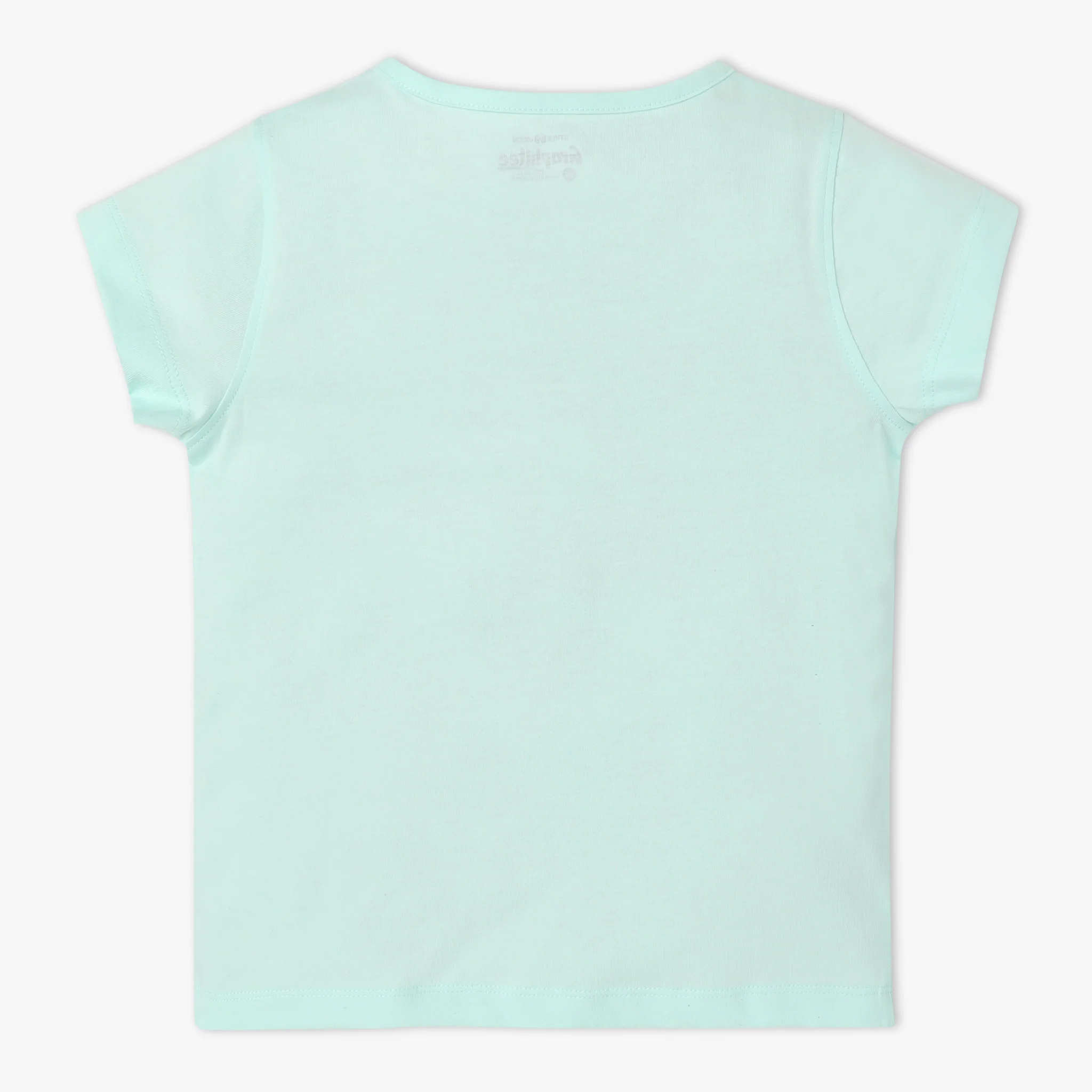 Girls Graphic Crew Neck Short Sleeve T-Shirt - Image 2