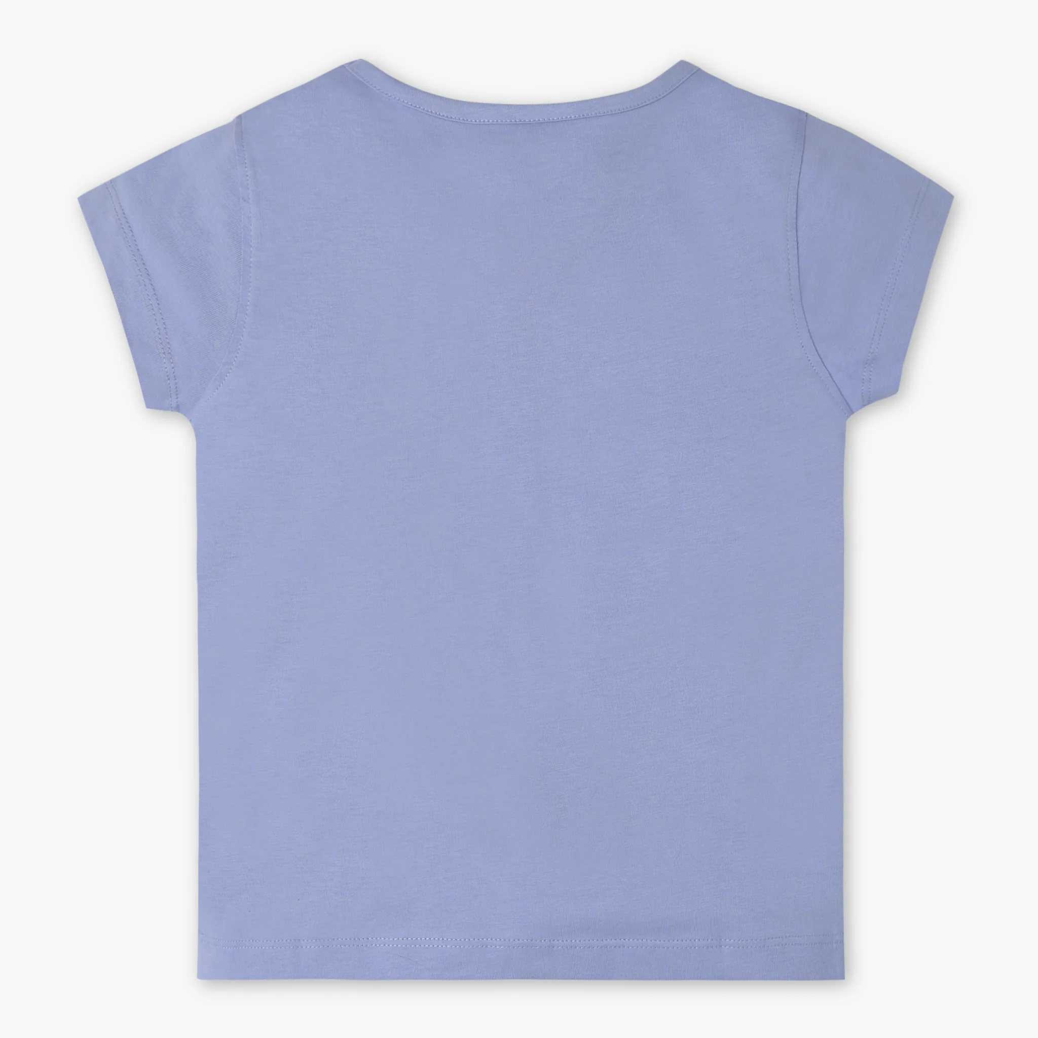 Girls Crew Neck Graphic Fun Playtime Basic T-Shirt - Image 2