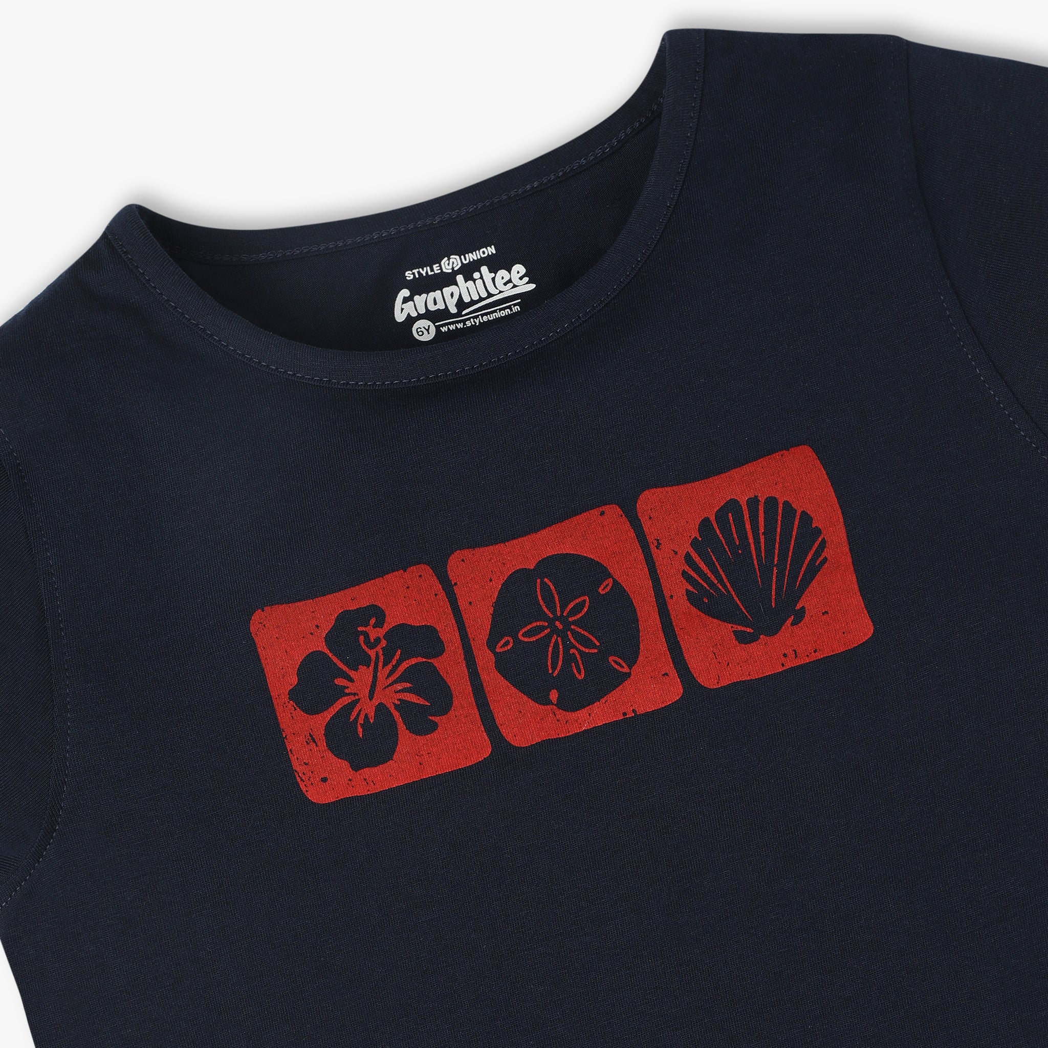 Girls Crew Neck Graphic Fun Playtime Basic T-Shirt - Image 3