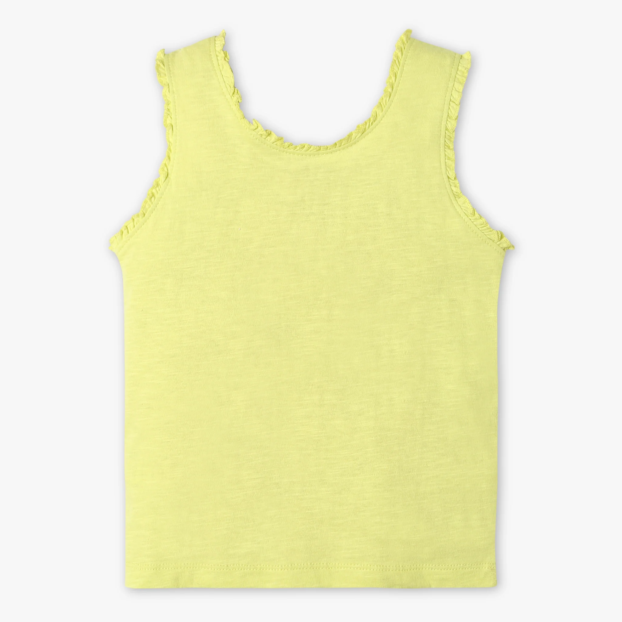 Girls Graphic Crew Neck Sleeveless T-Shirt - Image 2