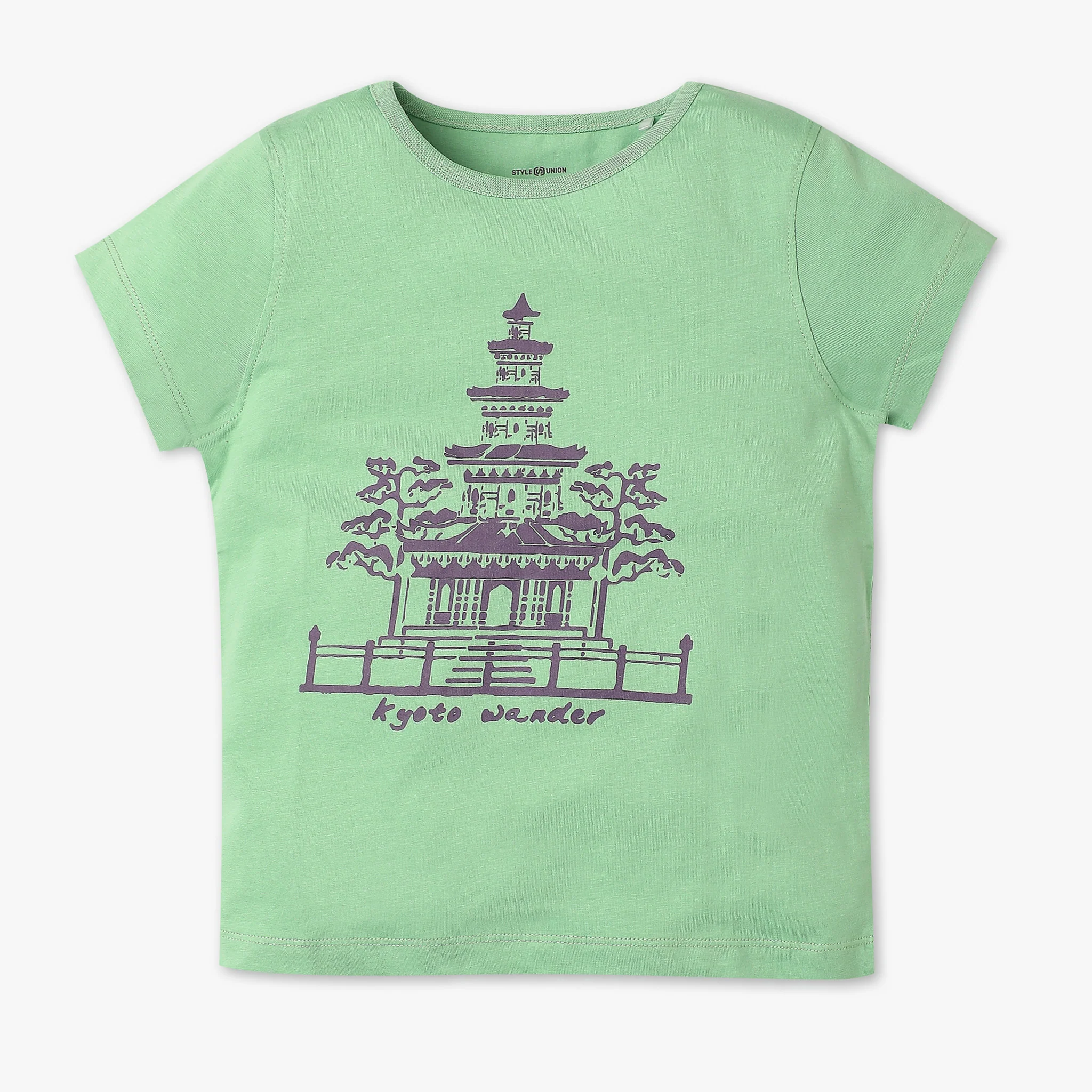 Girls Graphic Crew Neck Fun Playtime T-Shirt