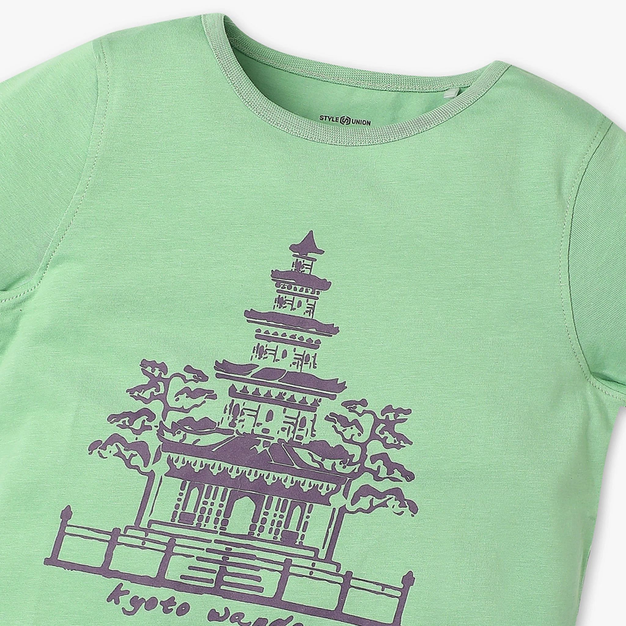 Girls Graphic Crew Neck Fun Playtime T-Shirt - Image 3