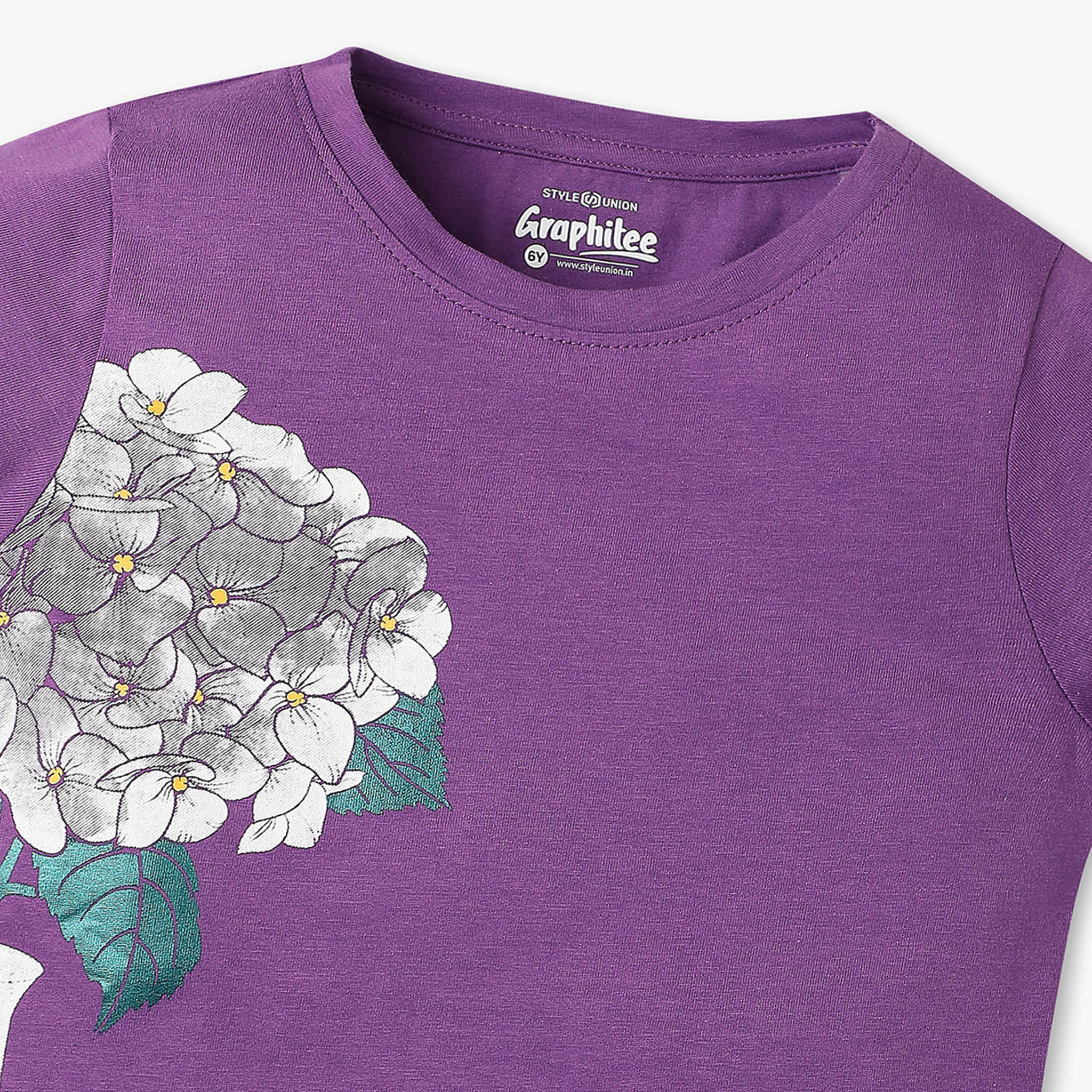 Girls Graphic Crew Neck Fun Playtime T-Shirt - Image 3