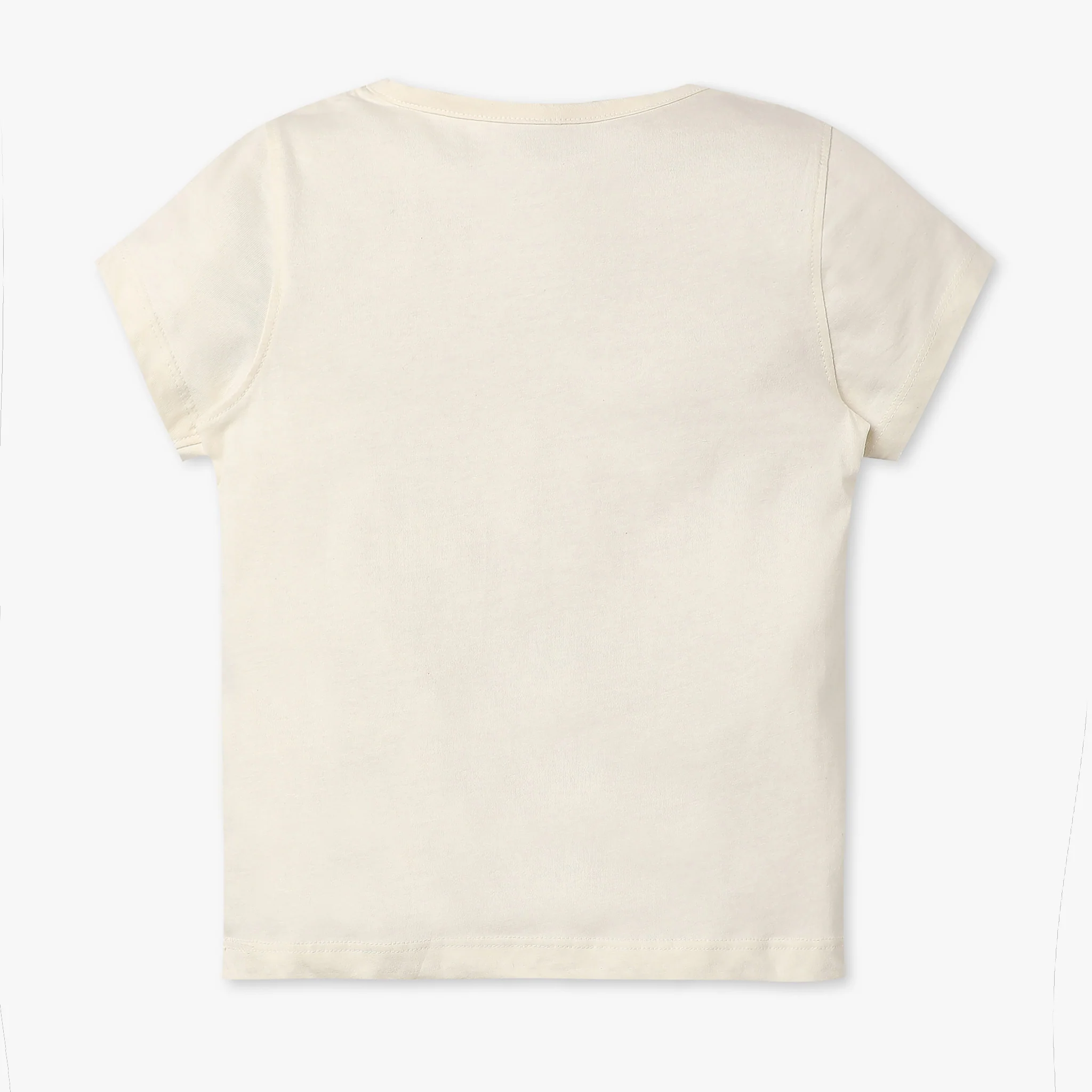 Girls Graphic Crew Neck Fun Playtime T-Shirt - Image 2