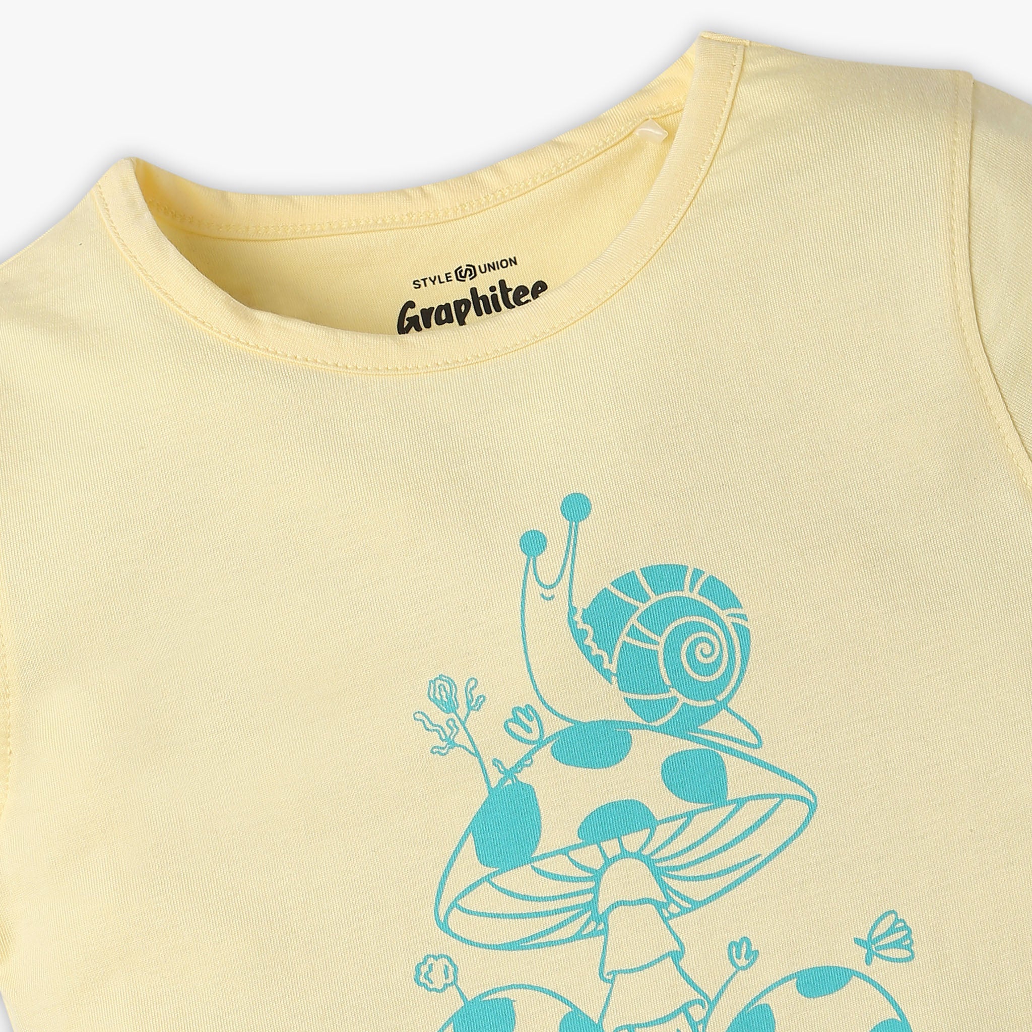 Girls Graphic Crew Neck Fun Playtime T-Shirt - Image 3