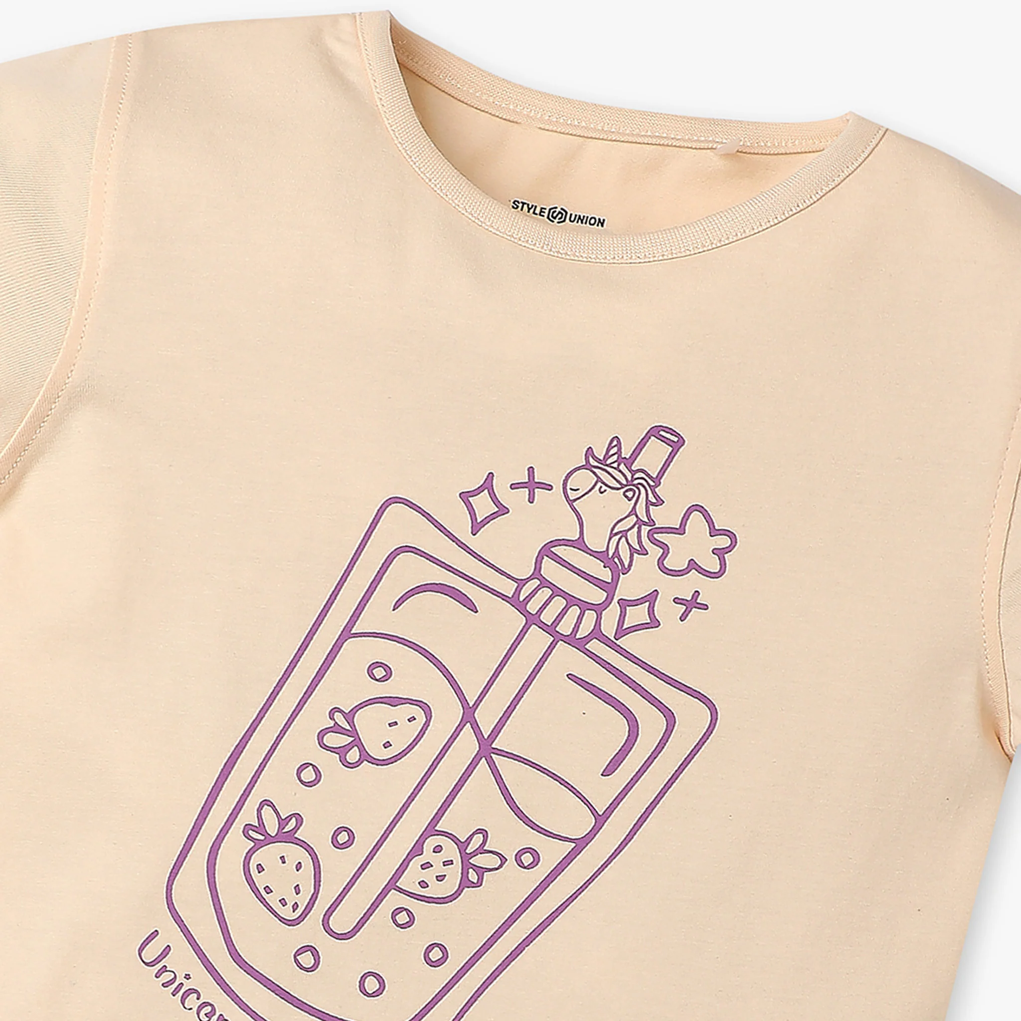 Girls Graphic Crew Neck Fun Playtime T-Shirt - Image 3