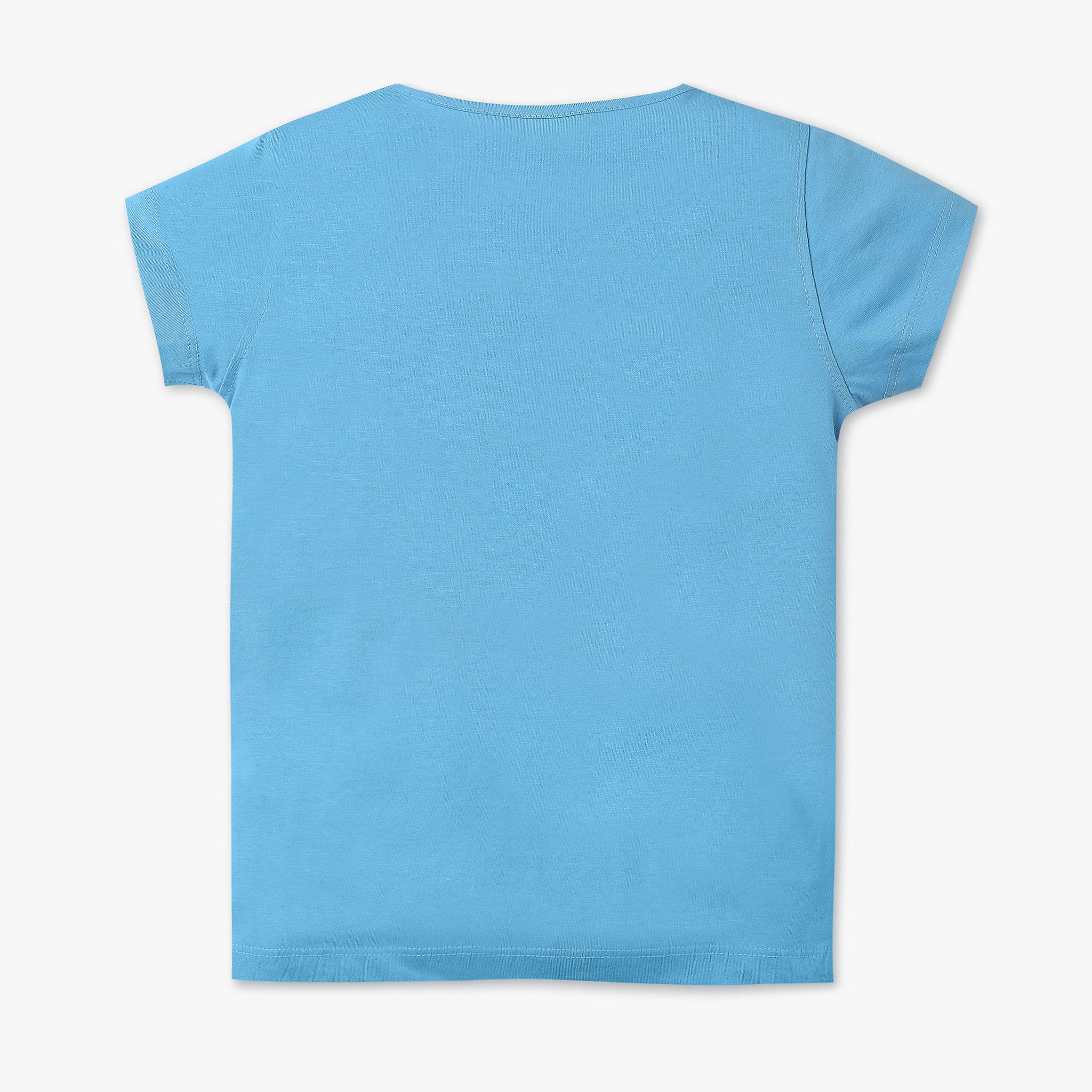 Girls Graphic Crew Neck Fun Playtime T-Shirt - Image 2
