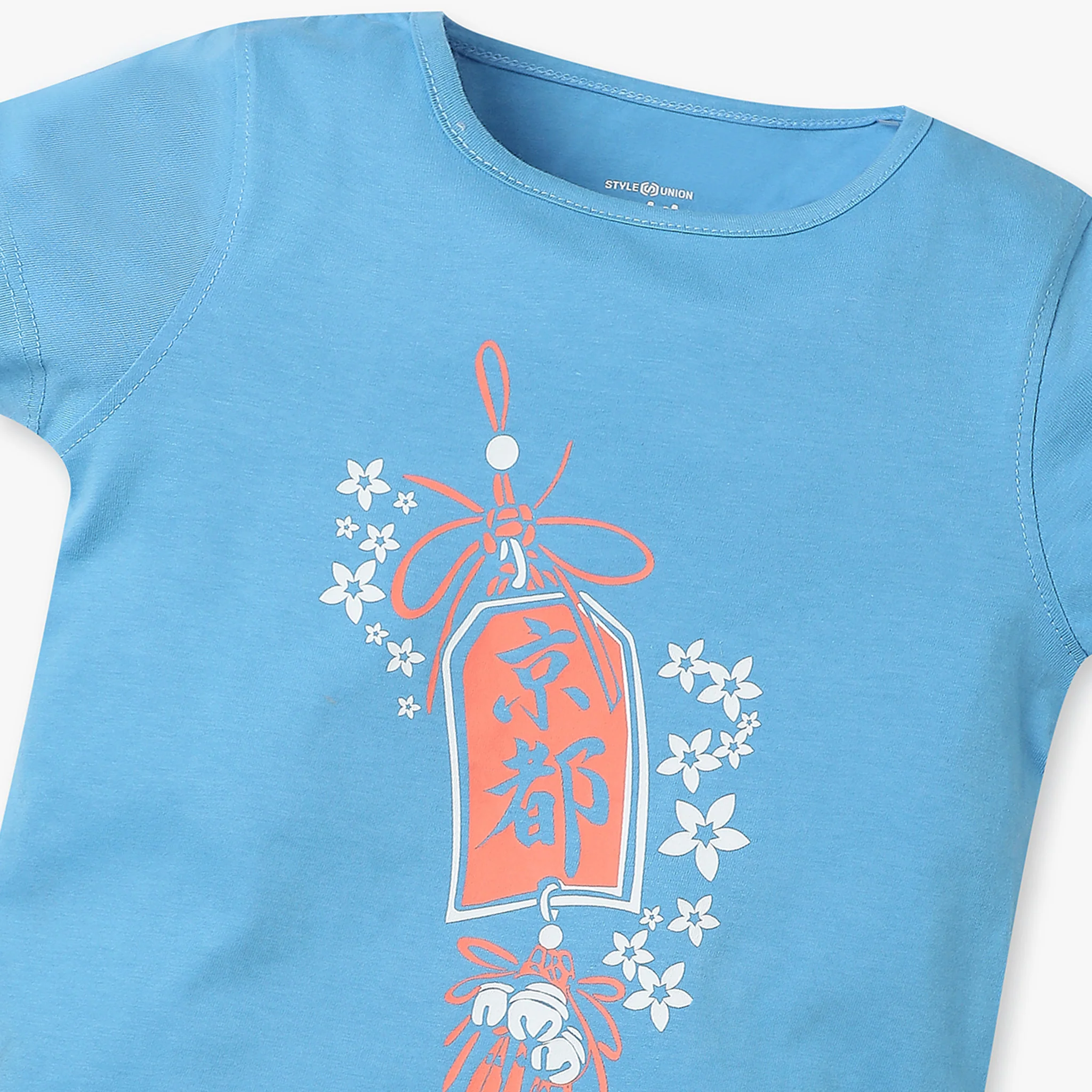 Girls Graphic Crew Neck Fun Playtime T-Shirt - Image 3