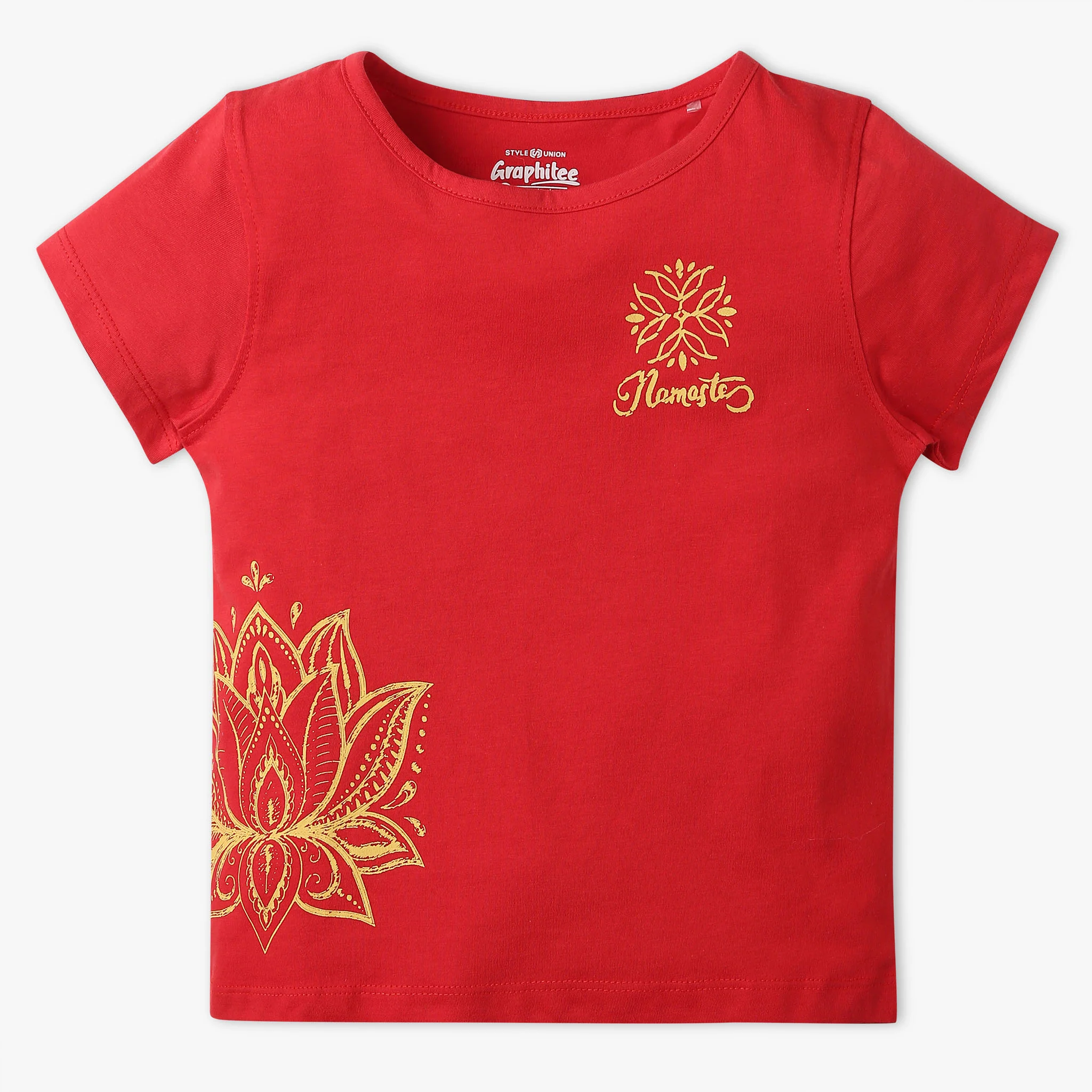 Girls Graphic Crew Neck Fun Playtime T-Shirt