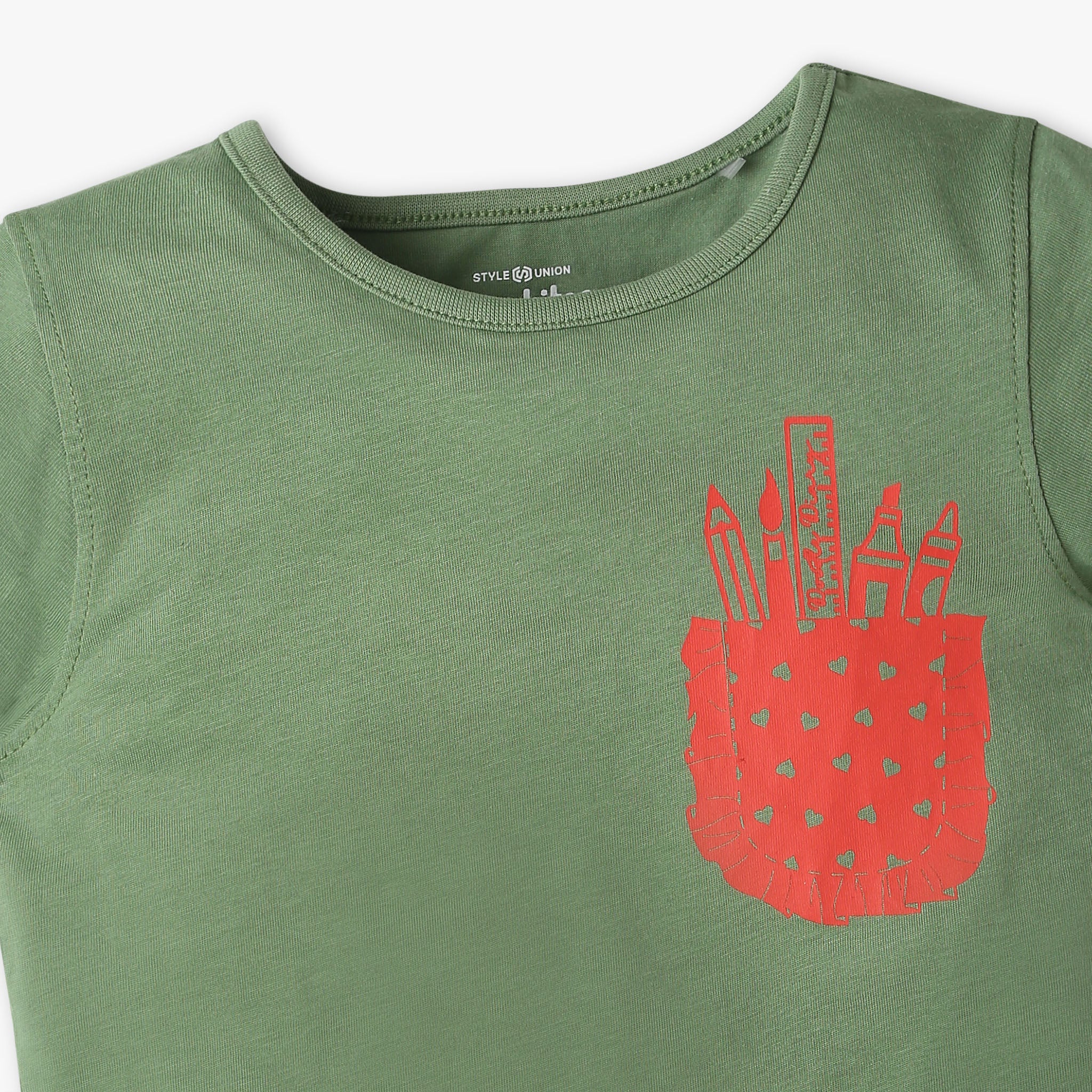 Girls Graphic Crew Neck Fun Playtime T-Shirt - Image 3