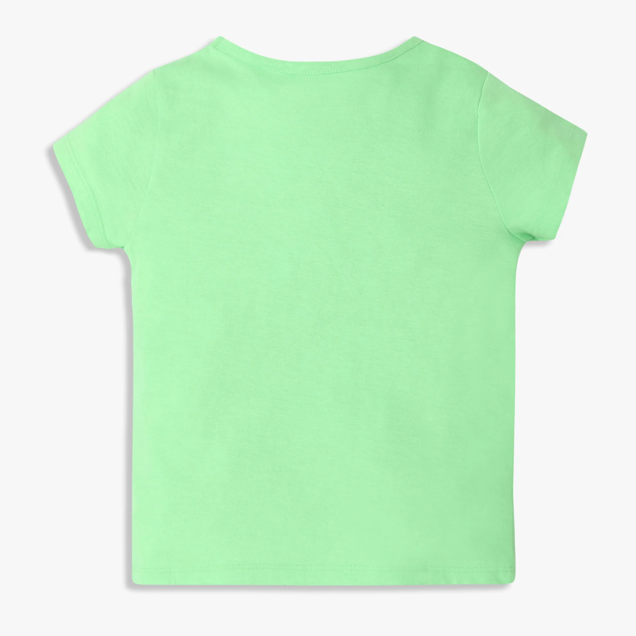 Girls Crew Neck Short Sleeve Fun Playtime Graphic T-Shirt - Image 2
