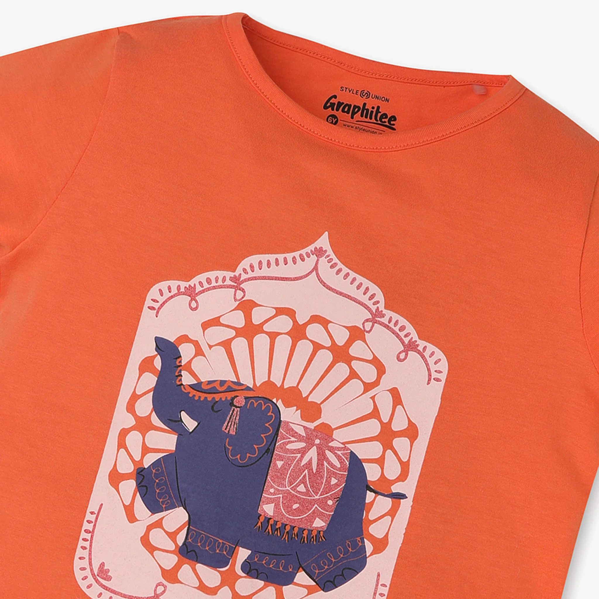 Girls Crew Neck Short Sleeve Fun Playtime Graphic T-Shirt - Image 3