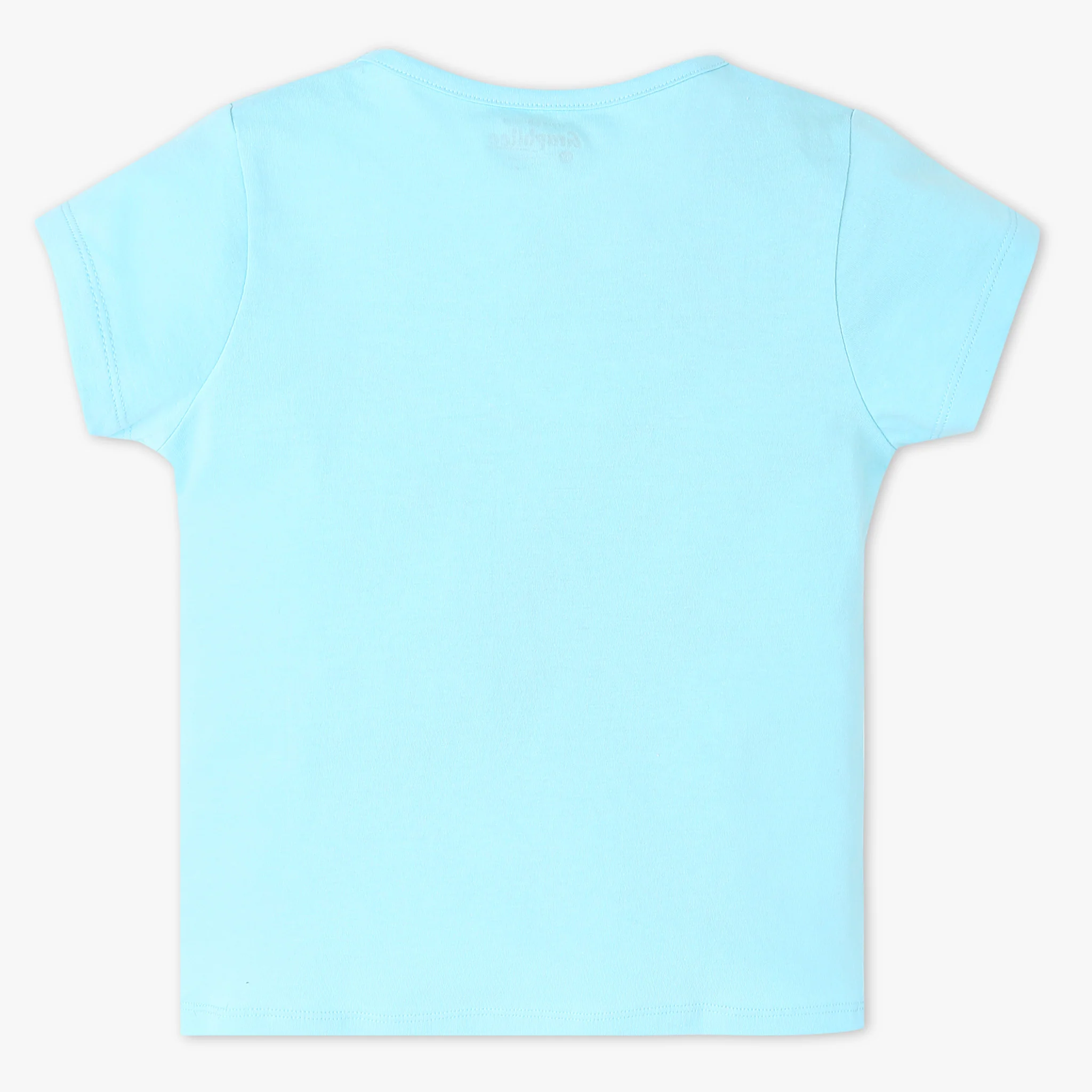 Girls Crew Neck Playtime Graphic T-Shirt - Image 2