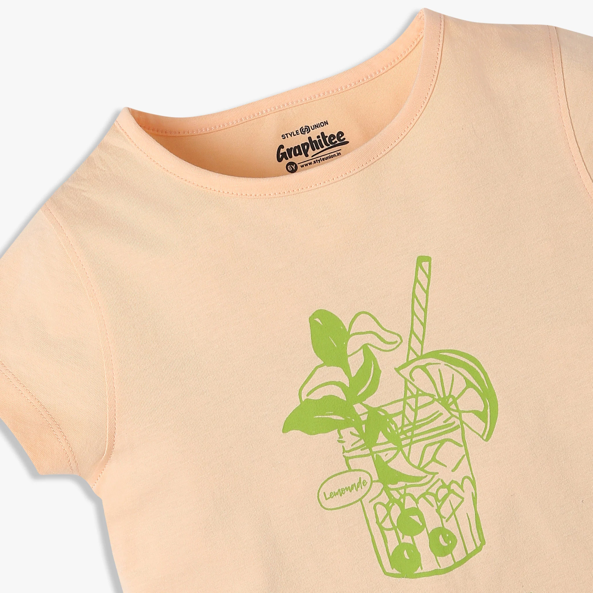 Girls Crew Neck Short Sleeve Fun Playtime Graphic T-Shirt - Image 3