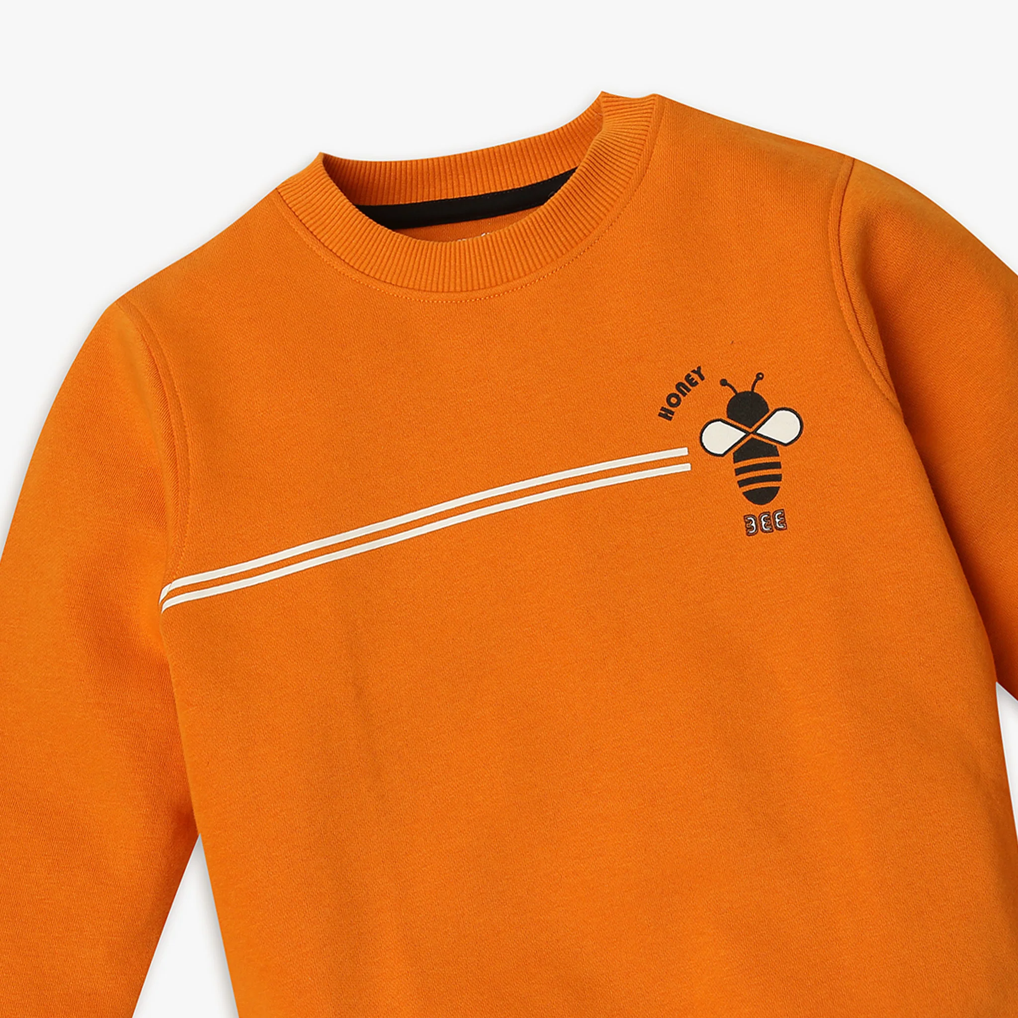 Girl's Regular Fit Graphic Sweat Tee - Image 3