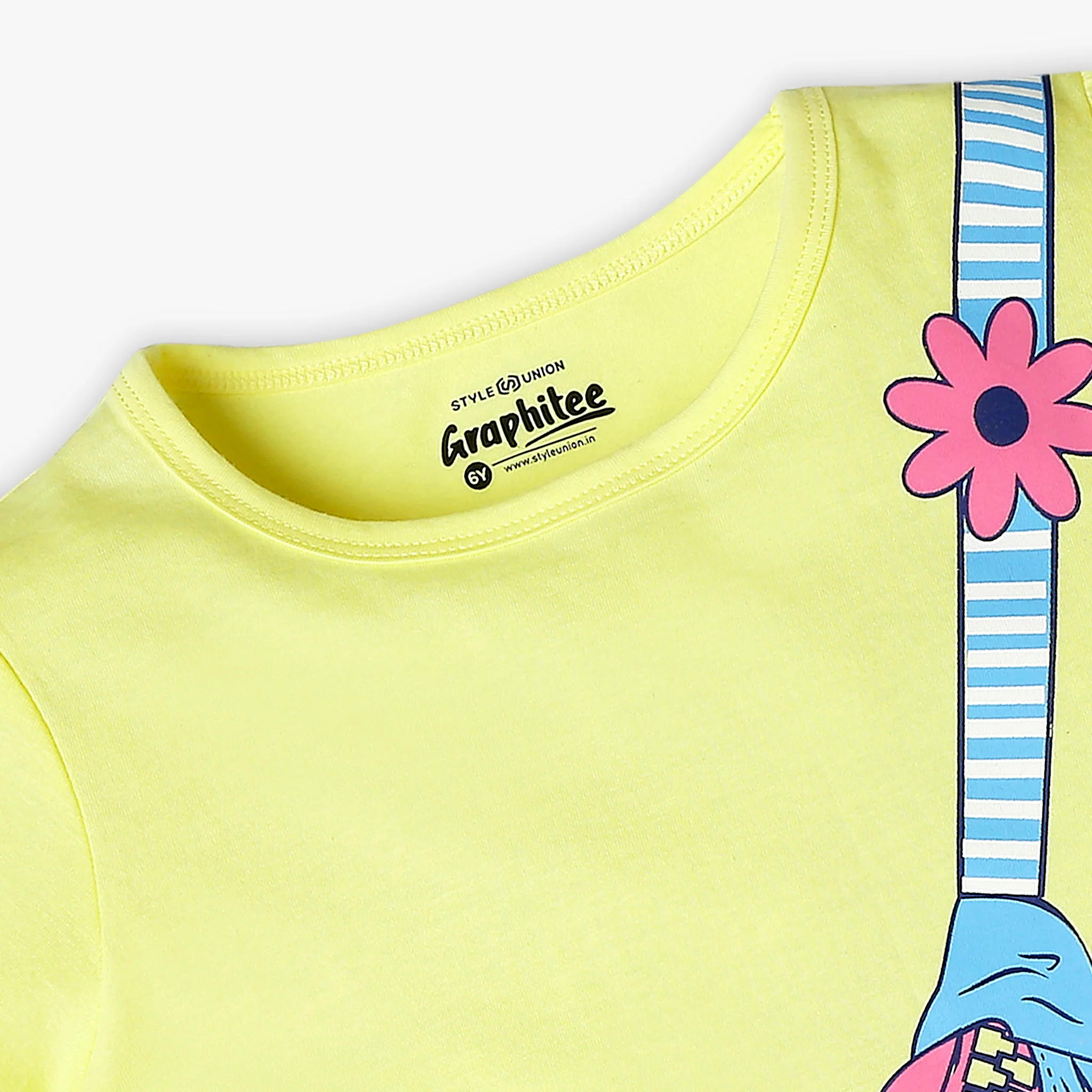 Girls Regular Fit Graphic T-Shirt - Image 3