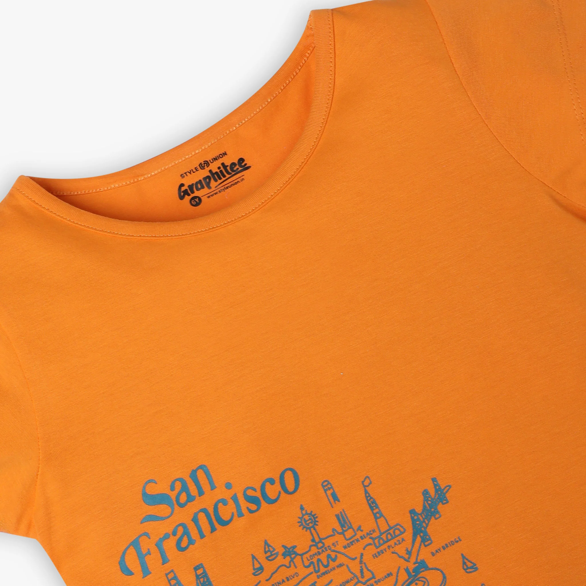 Girls Regular Fit Graphic T-Shirt - Image 3